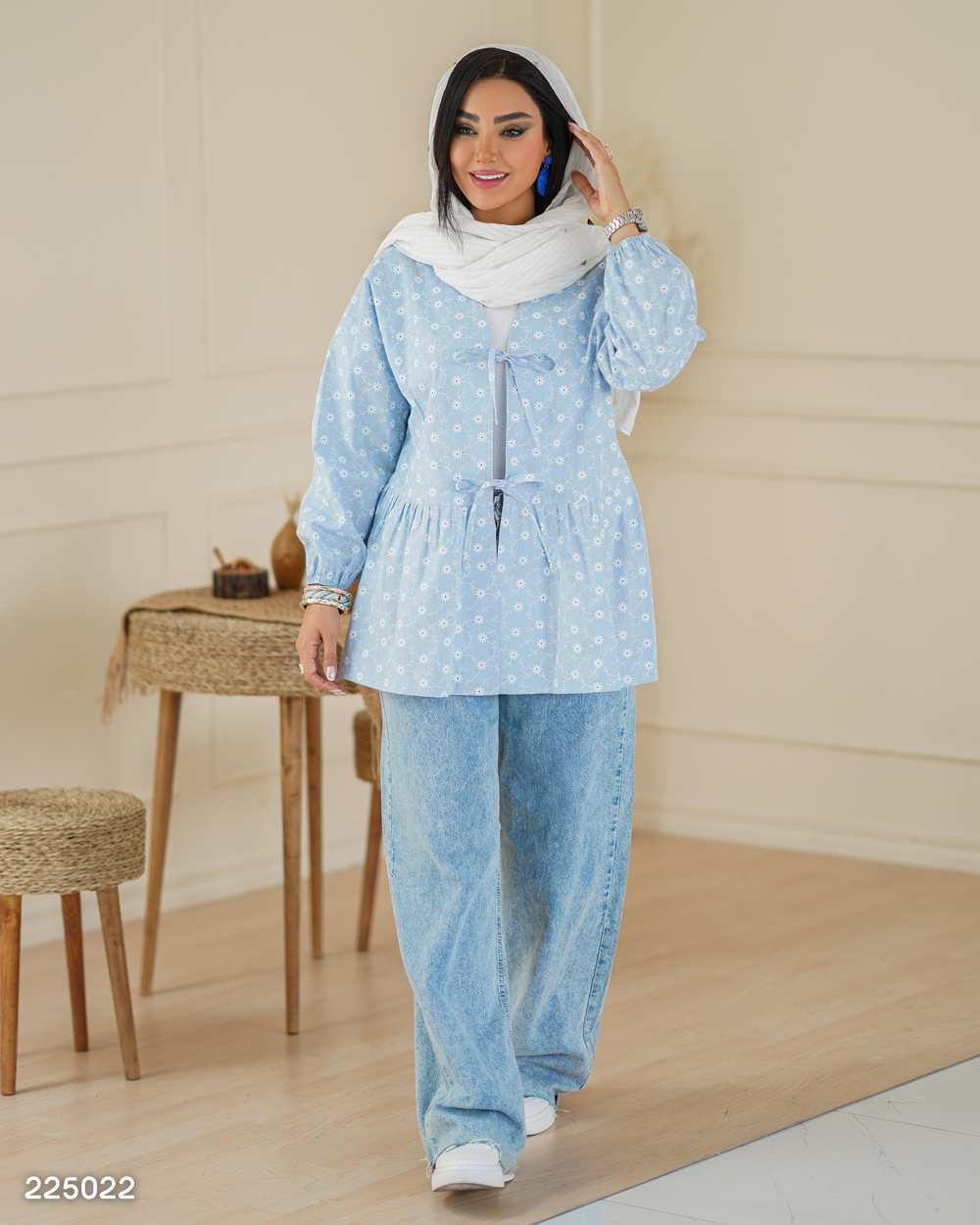 مانتو زنانه مدل آنیشا السانا Elsana کد 2250
