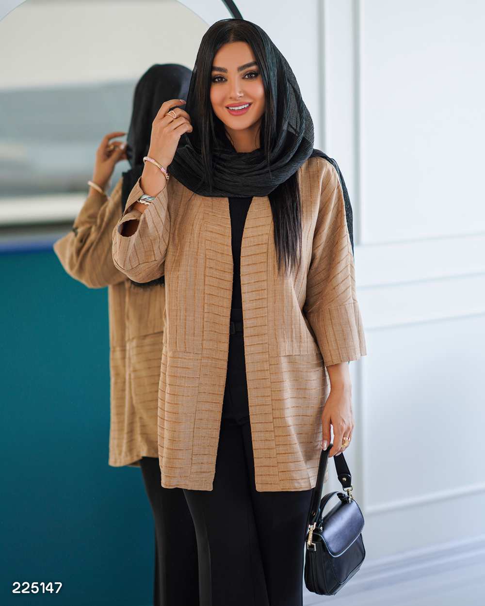 مانتو زنانه مدل کیژان السانا Elsana کد 2251