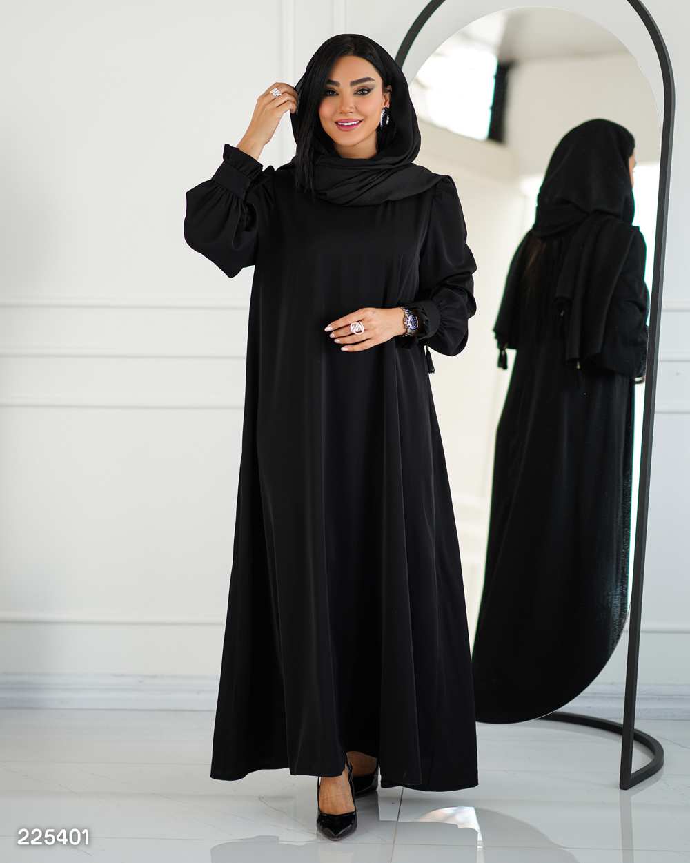 عبا زنانه مدل رایسان السانا Elsana کد 2254