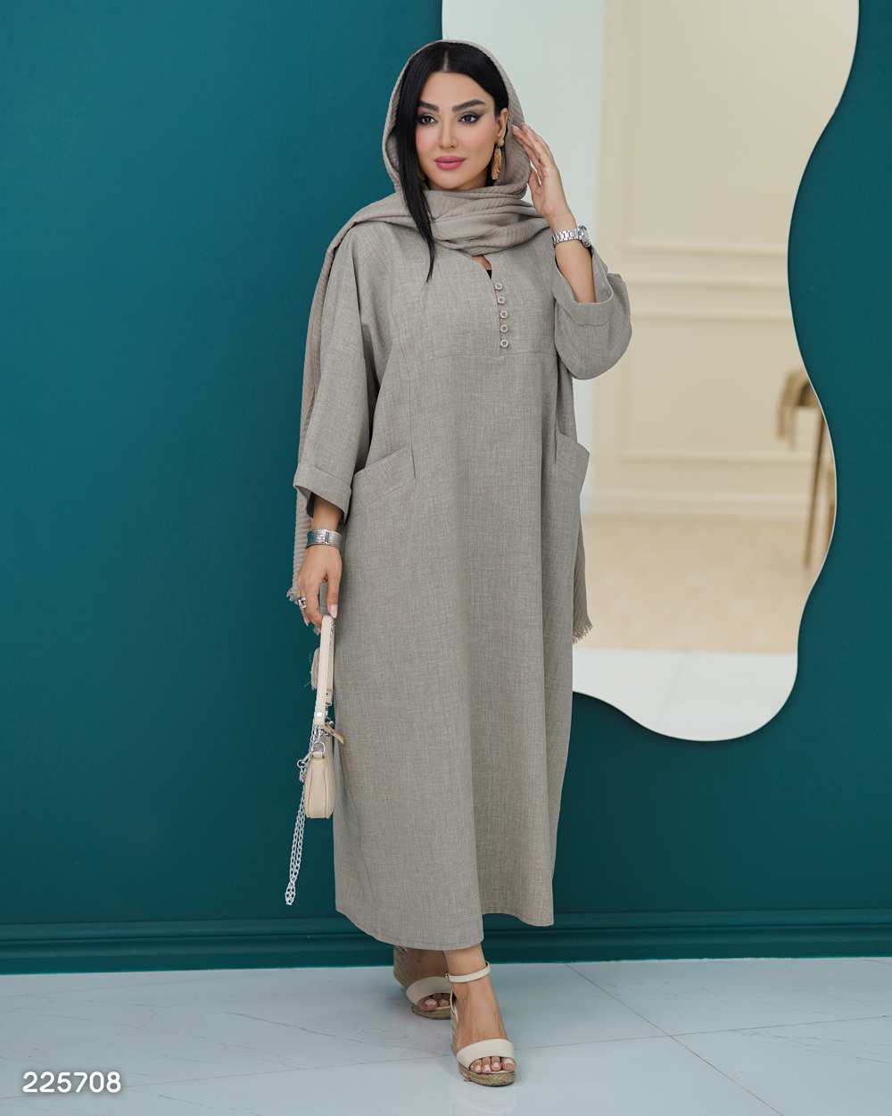 کفتان زنانه مدل مرسیا السانا Elsana کد 2257