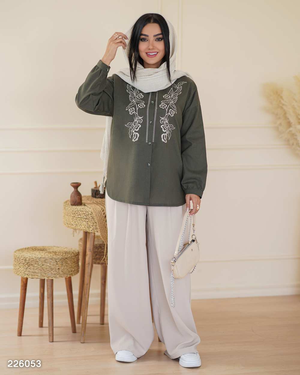 شومیز زنانه مدل هلناز السانا Elsana کد 2260
