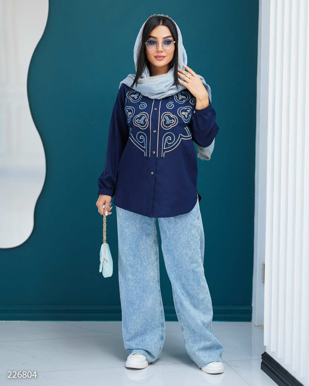 شومیز زنانه مدل آتینا السانا Elsana کد 2268