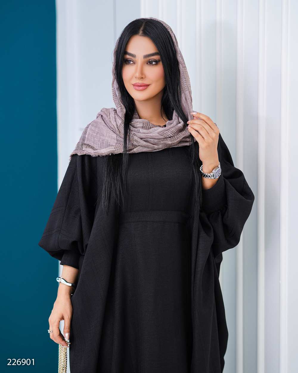 عبا زنانه مدل پریفام السانا Elsana کد 2269