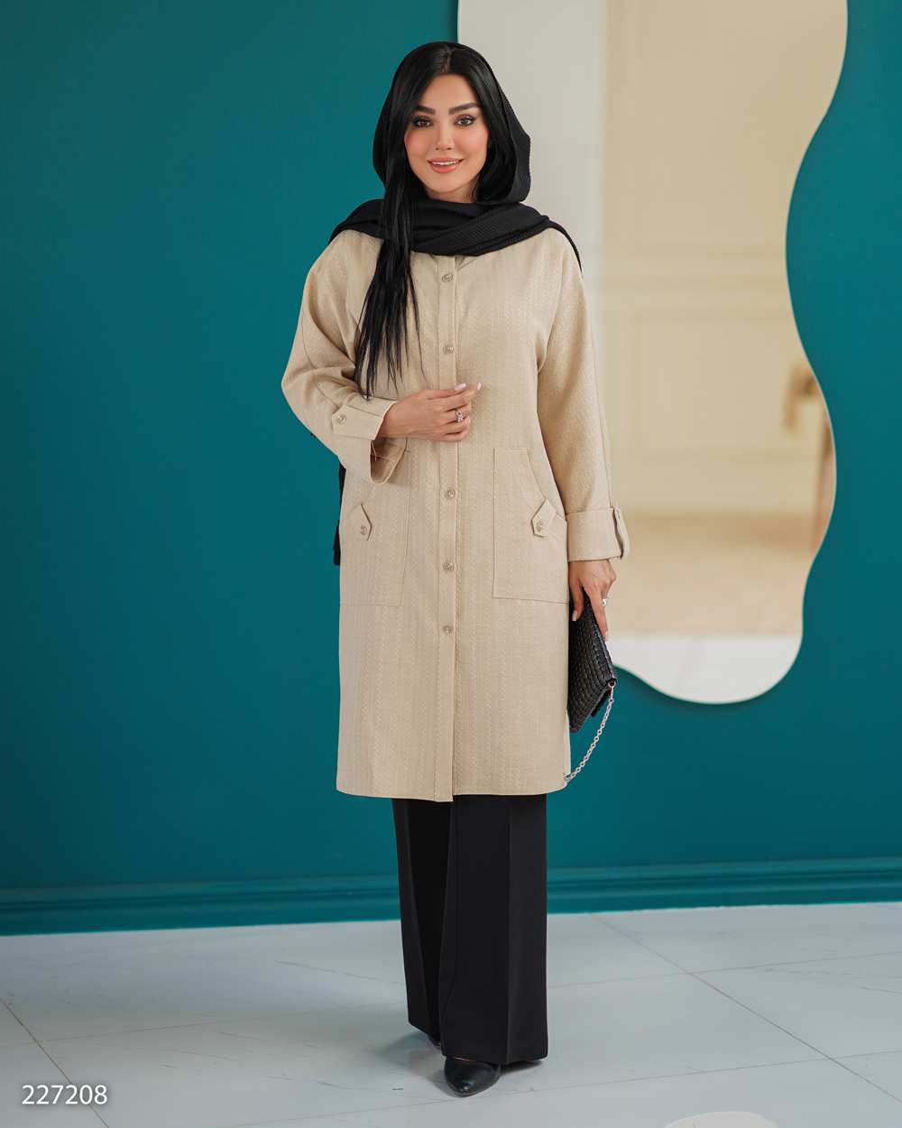 مانتو زنانه مدل ایرما السانا Elsana کد 2272