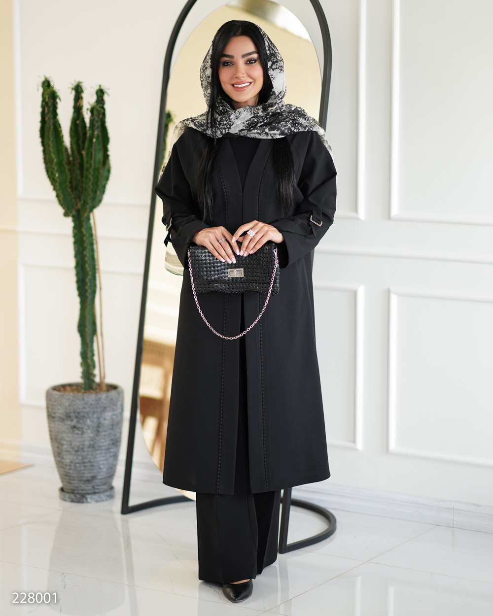 مانتو زنانه مدل شیدان السانا Elsana کد 2280