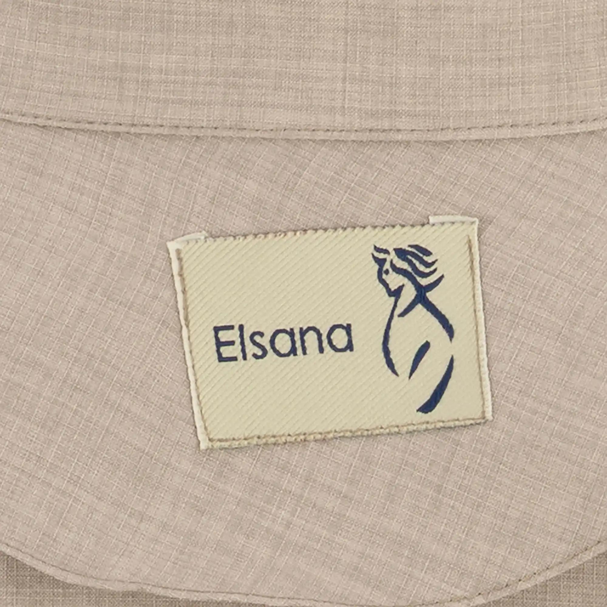 شومیز زنانه خاکی مدل آرمیتاالسانا Elsana کد2276