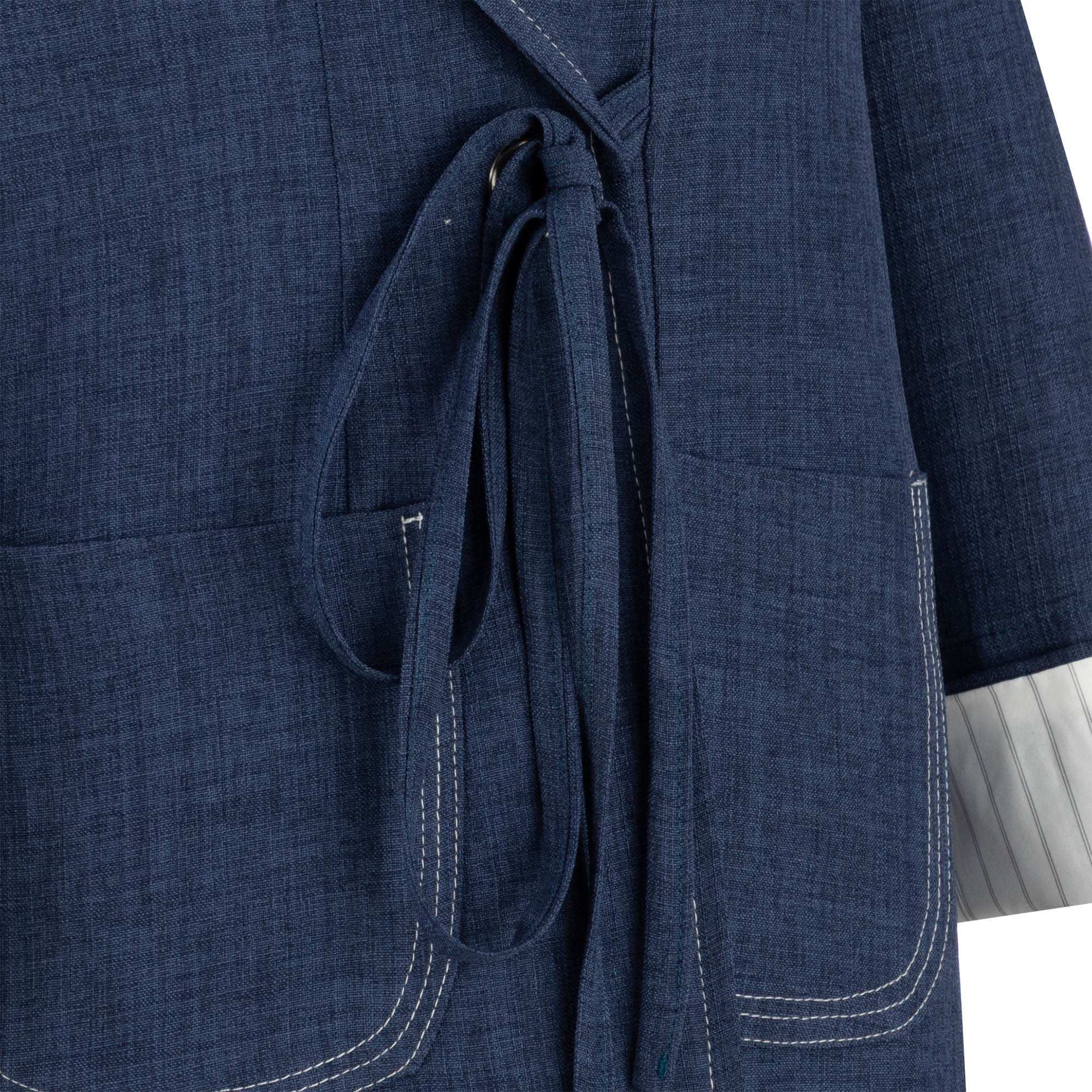 مانتو زنانه سرمه ای مدل فانیدالسانا Elsana کد2284