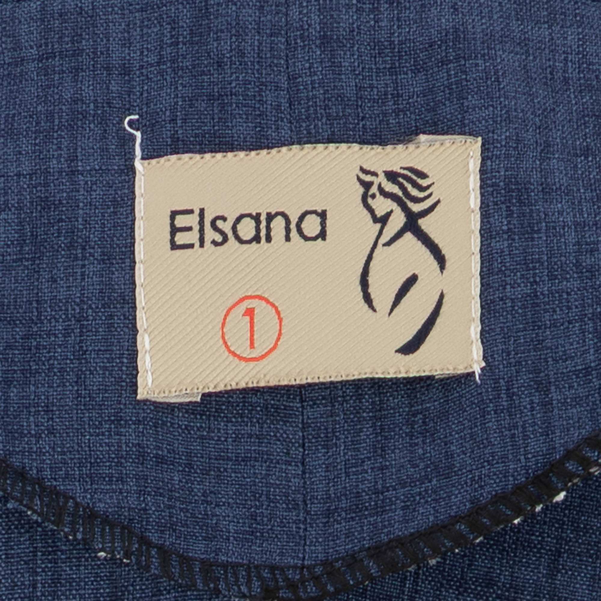 مانتو زنانه سرمه ای مدل فانیدالسانا Elsana کد2284