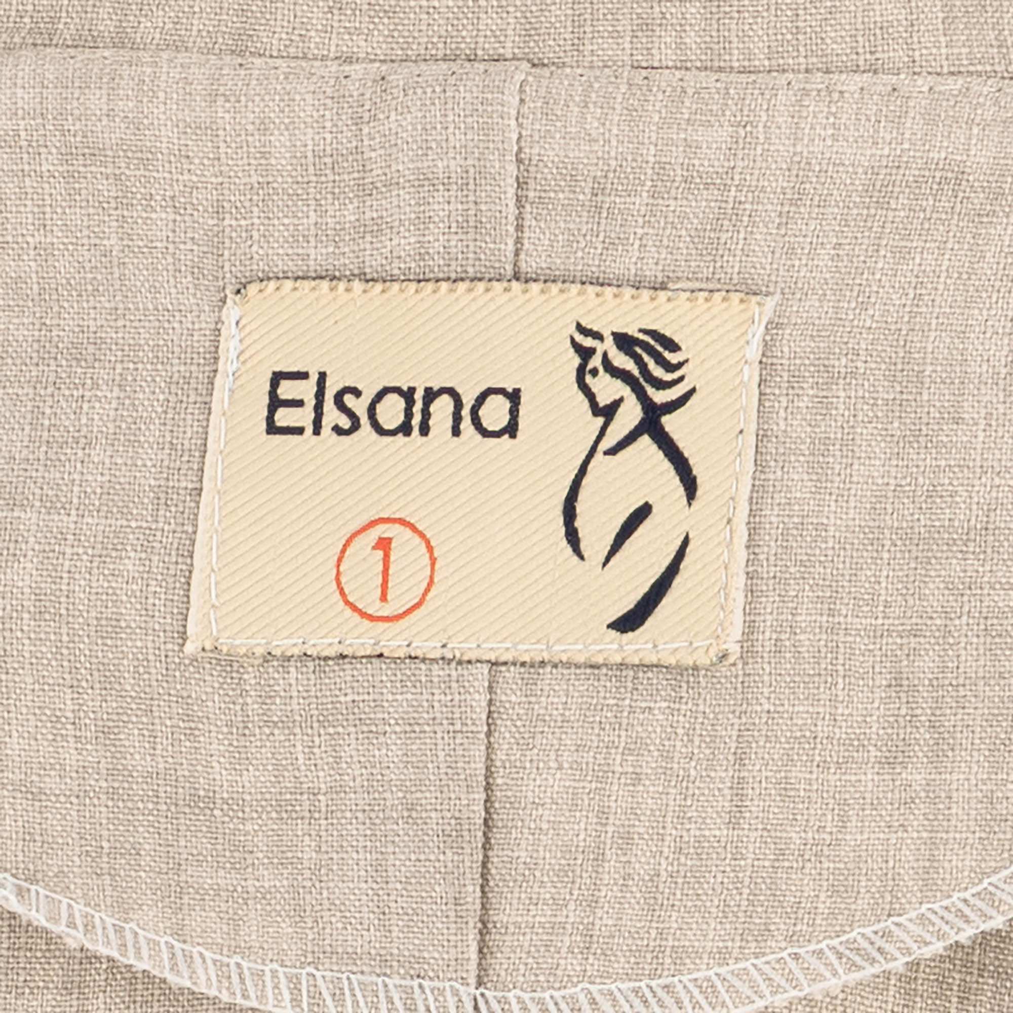 مانتو زنانه کرم مدل فانیدالسانا Elsana کد2284