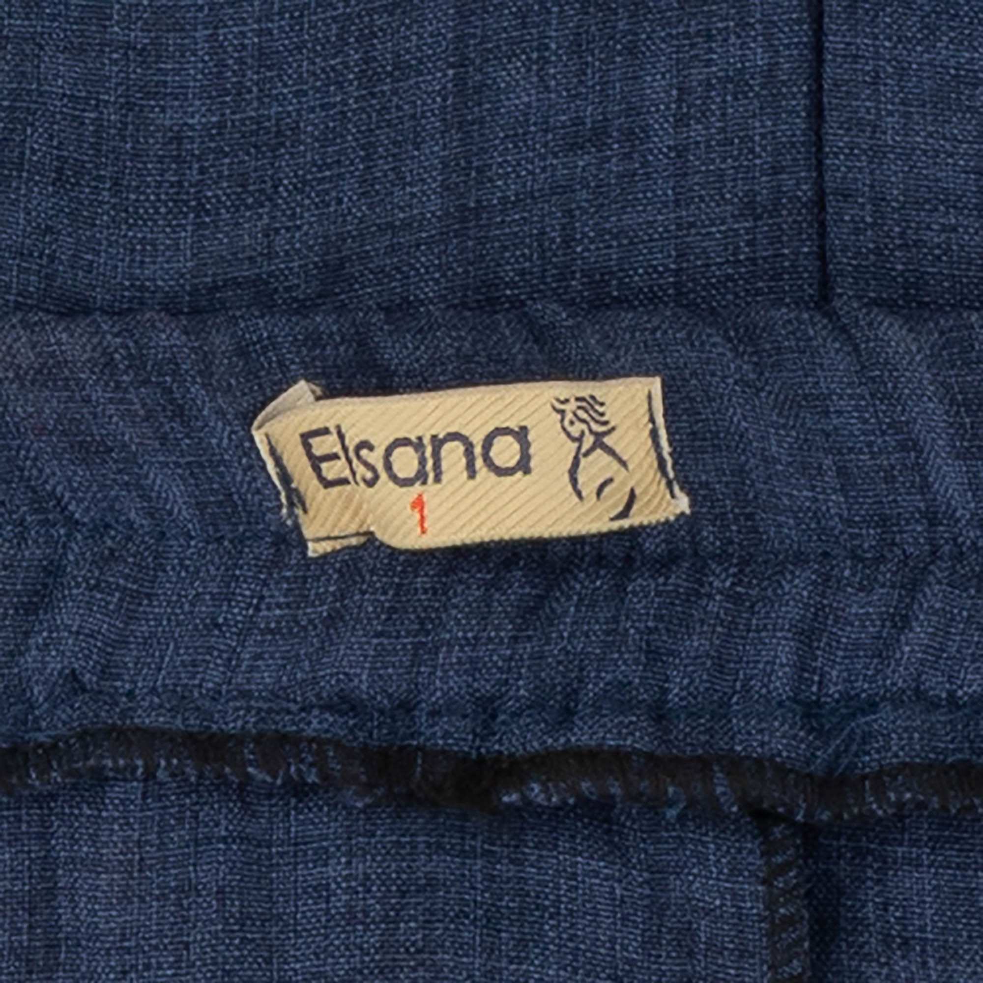 ست شومیز و شلوار زنانه آبی نفتی مدل اقاقیاالسانا Elsana کد2287