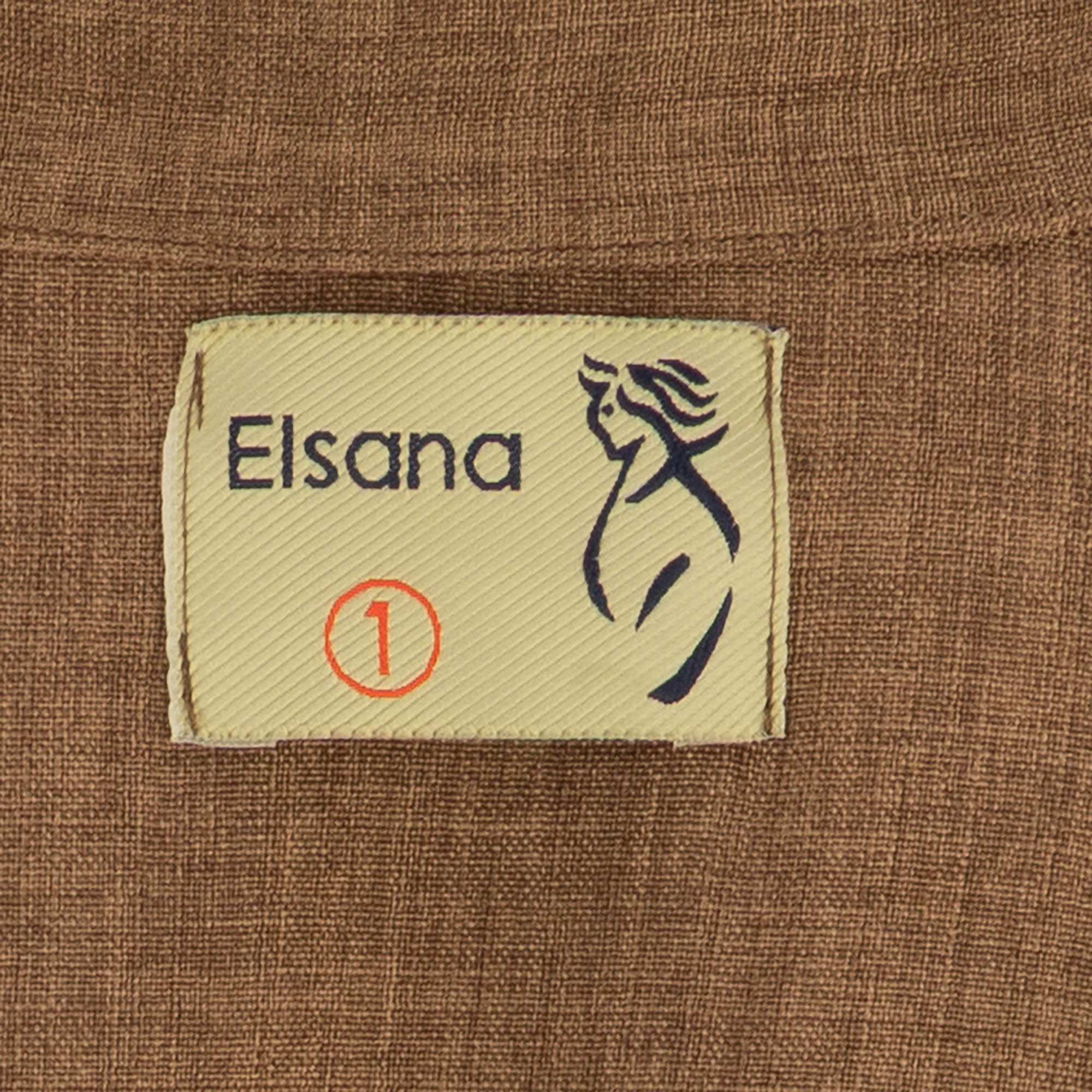 ست شومیز و شلوار زنانه دارچینی مدل اقاقیاالسانا Elsana کد2287