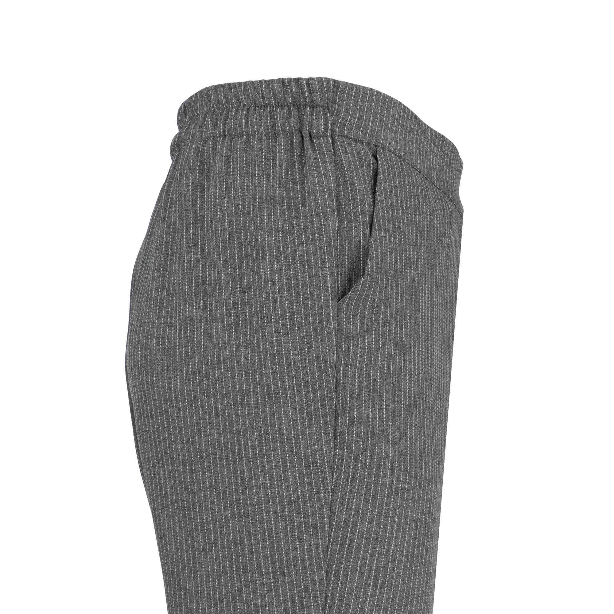 ست کت کراپ و شلوار زنانه طوسی مدل دیپلمات فهامهالسانا Elsana کد2288