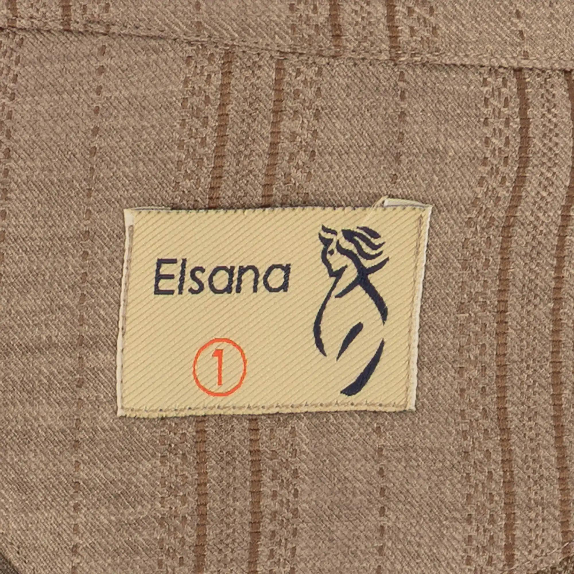 شومیز زنانه شکلاتی مدل هوپادالسانا Elsana کد2292