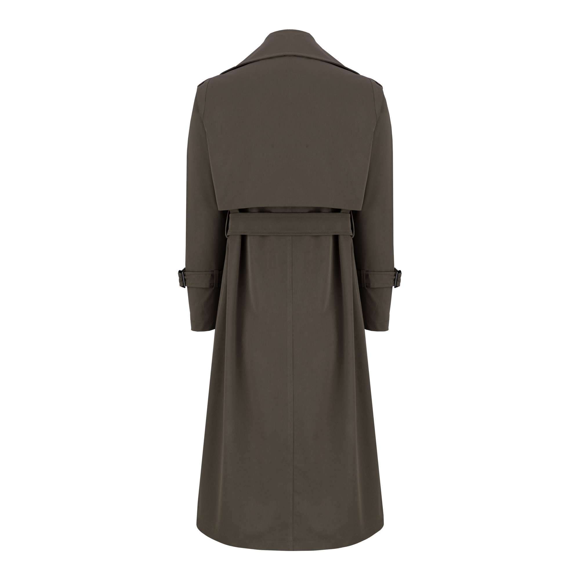 بارانی بلند زنانه سبز یشمی مدل شایگانالسانا Elsana کد2293