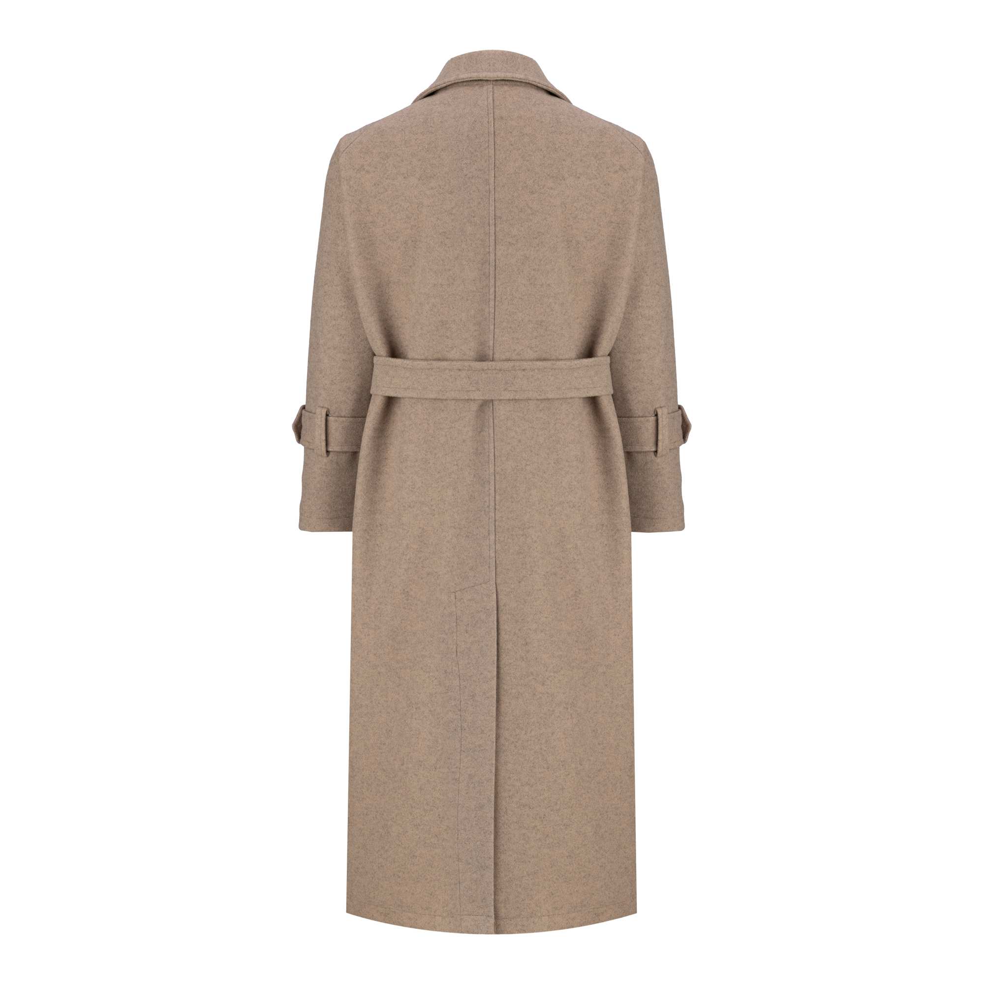 پالتو بلند زنانه نسکافه ای مدل آرواالسانا Elsana کد2294