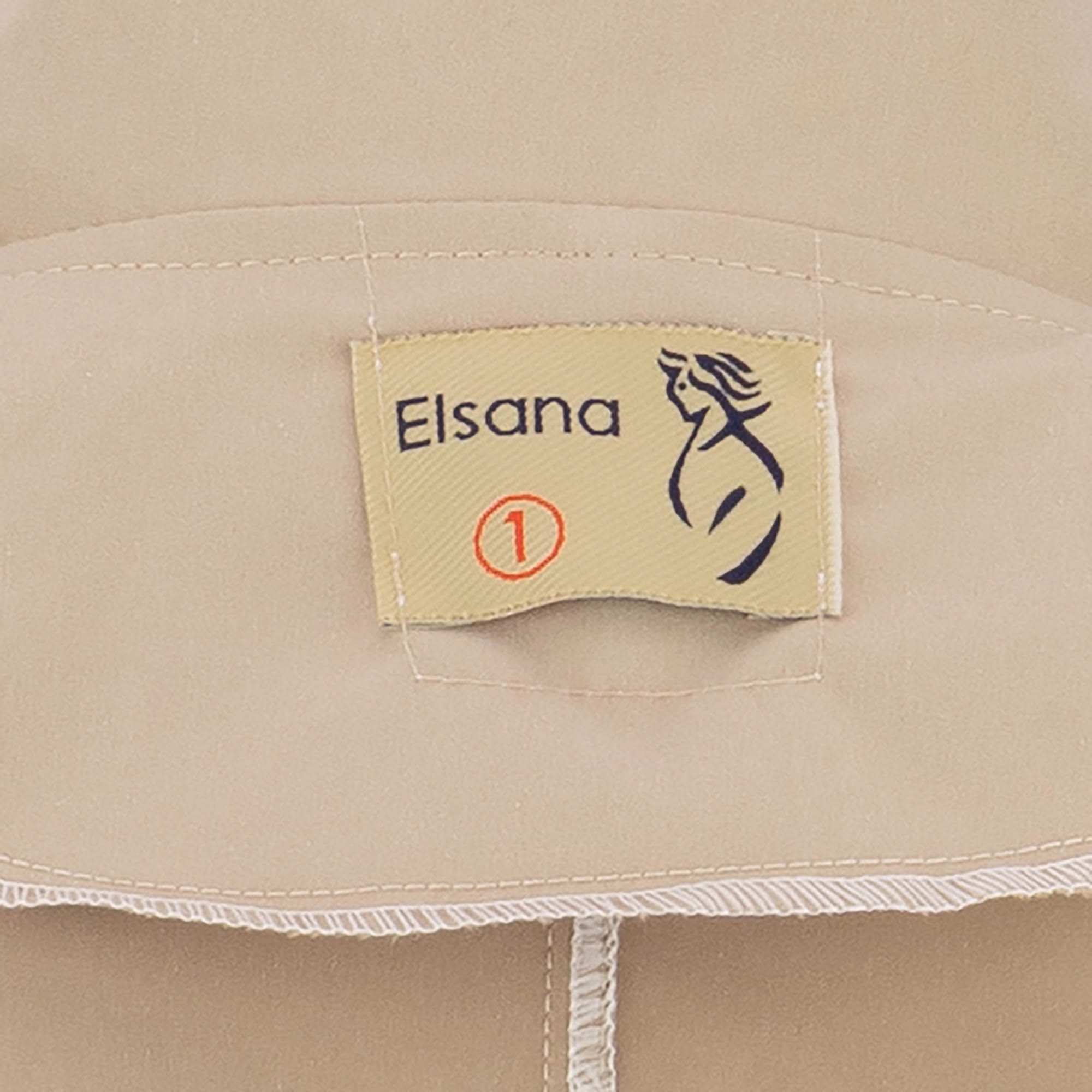 بارانی بلند زنانه کرم مدل آلندالسانا Elsana کد2295