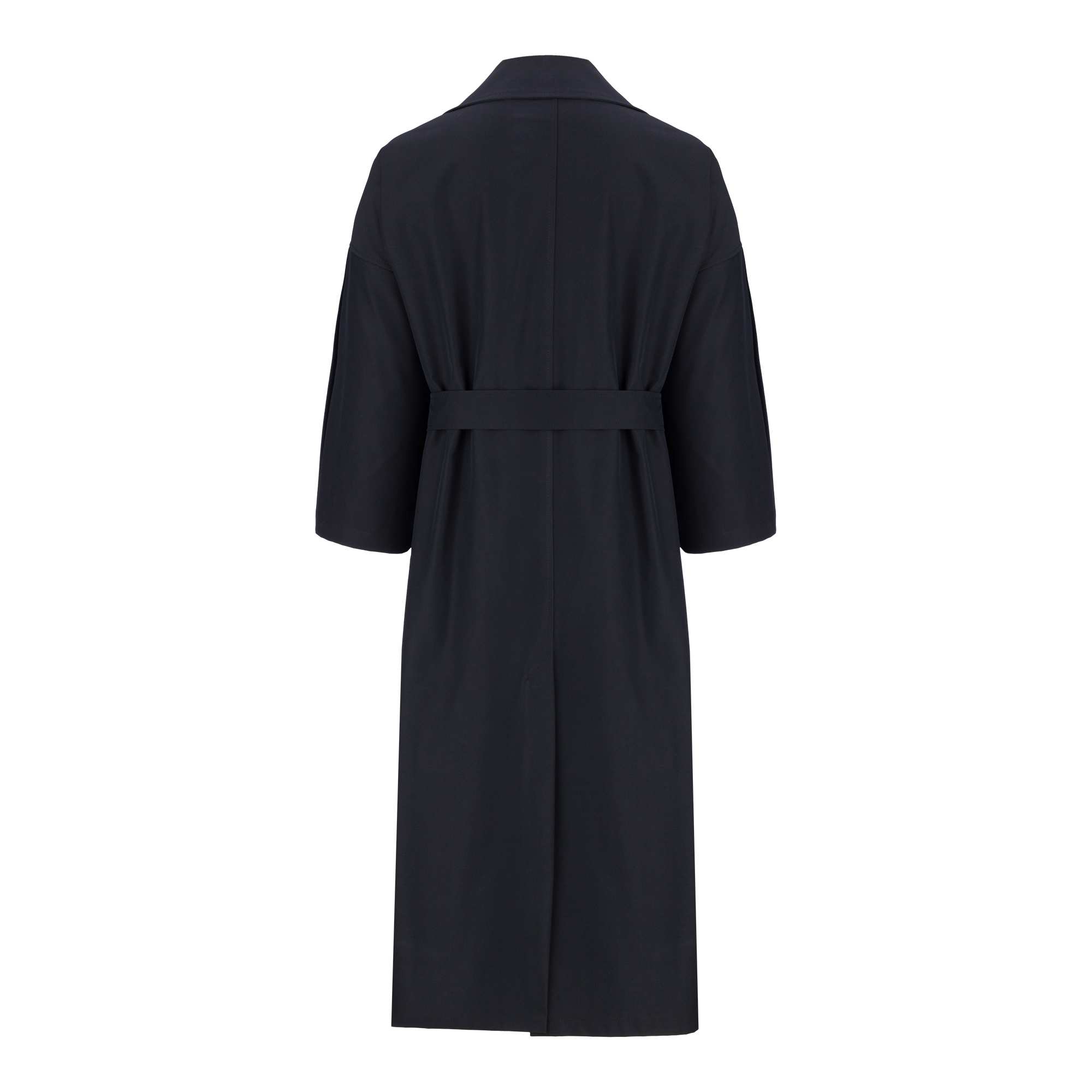 بارانی بلند زنانه سرمه ای تیره مدل آلندالسانا Elsana کد2295