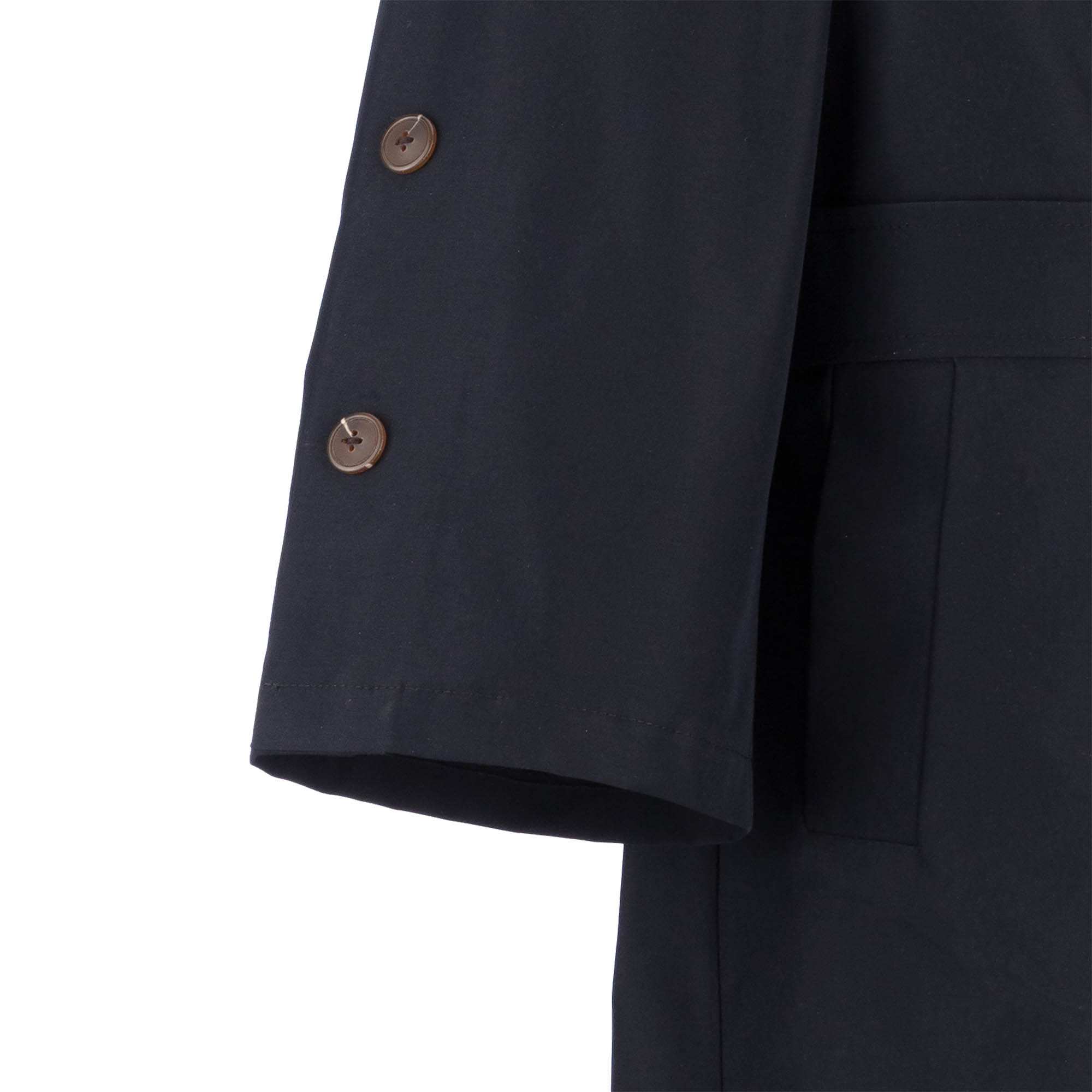 بارانی بلند زنانه سرمه ای تیره مدل آلندالسانا Elsana کد2295