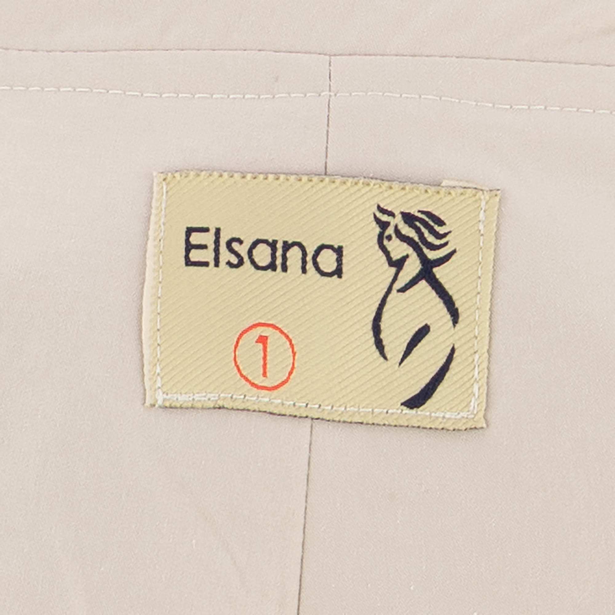 بارانی زنانه کرم مدل جیاناالسانا Elsana کد2298