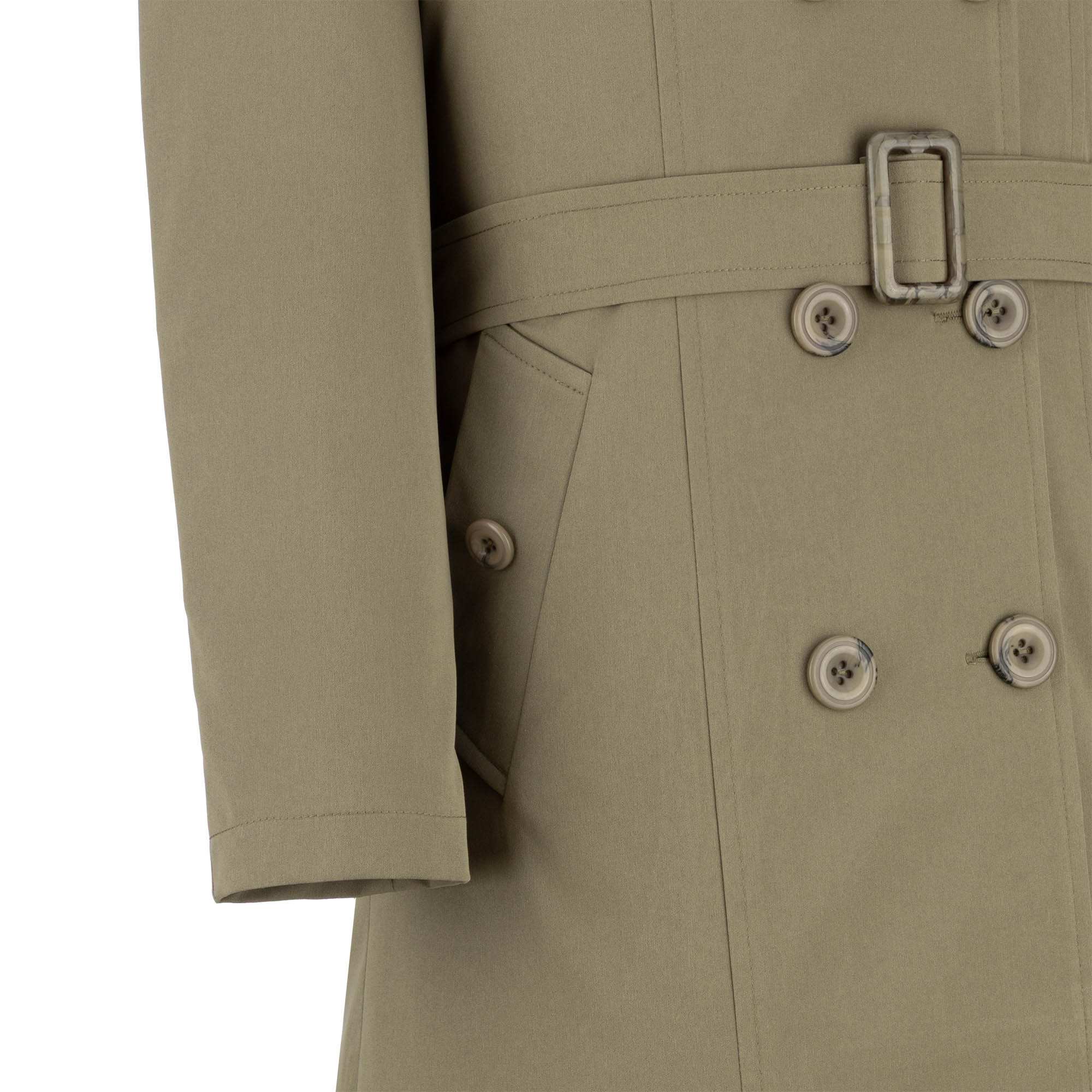 بارانی زنانه سبز سدری مدل جیانا السانا Elsana کد 2298