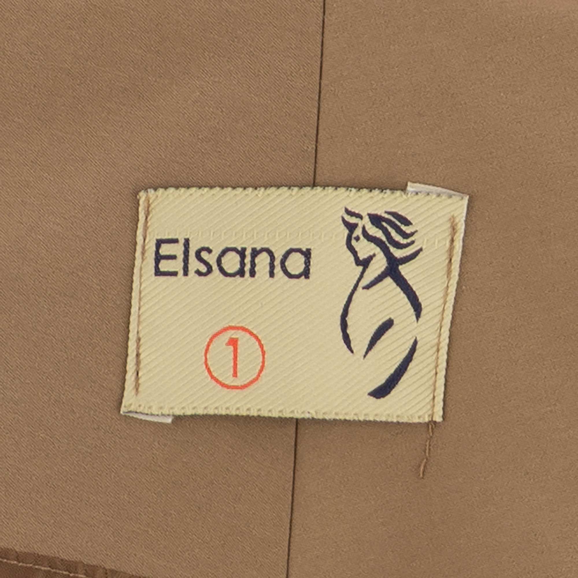 بارانی زنانه شتری مدل جیاناالسانا Elsana کد2298
