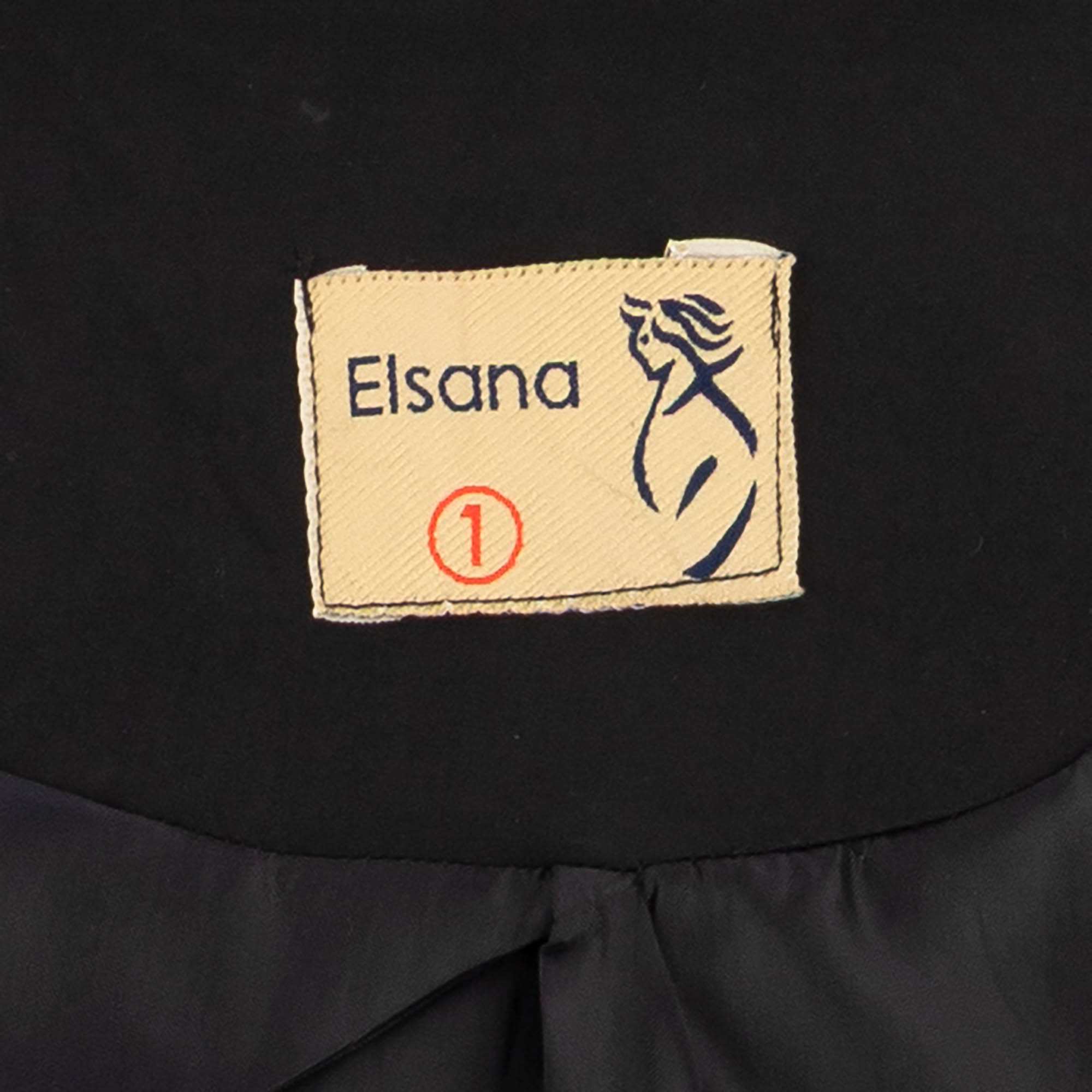 بارانی بلند زنانه مشکی مدل ناریلا کلاه دار السانا Elsana کد2296