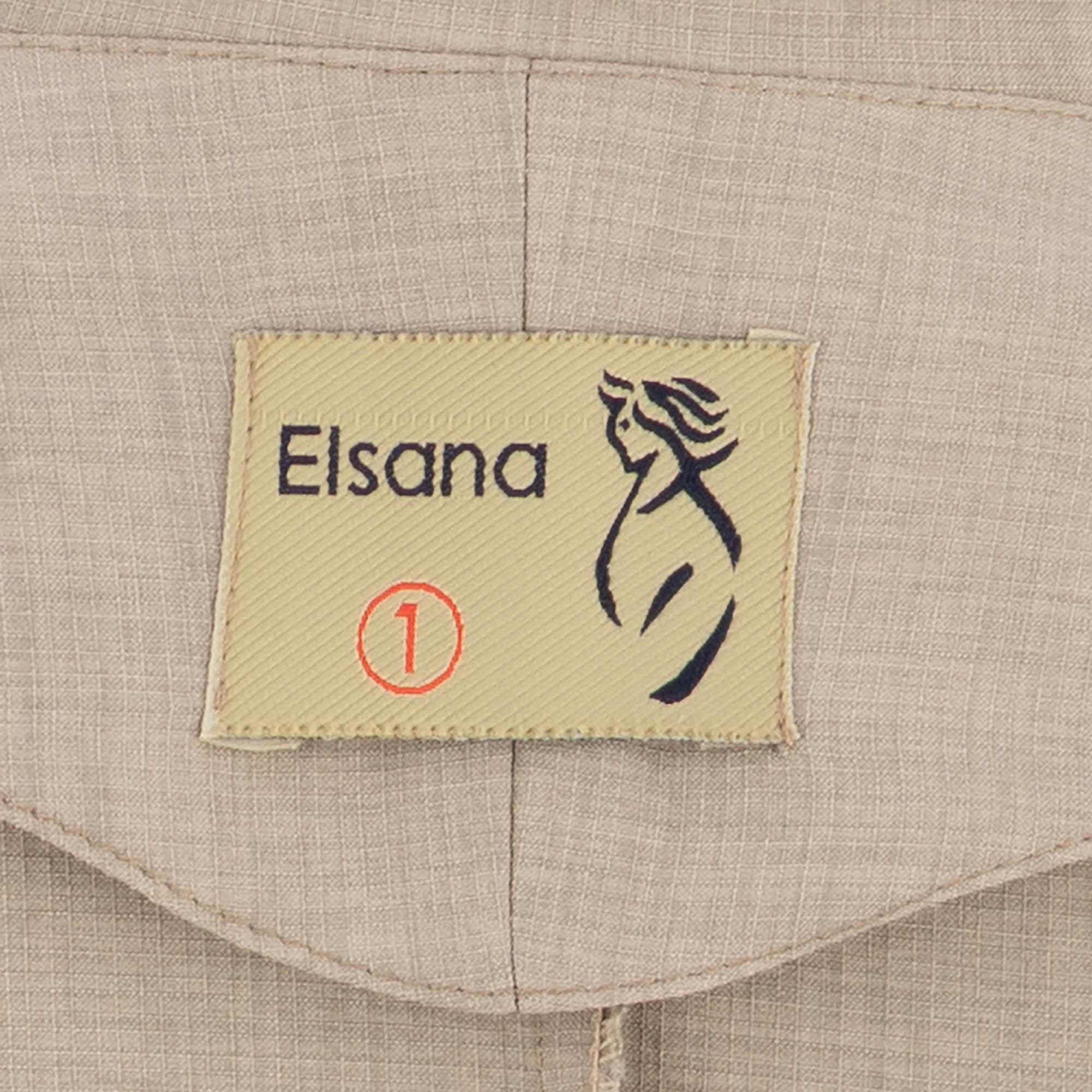 ست کت و شلوار زنانه خاکی مدل ژامانالسانا Elsana کد2299