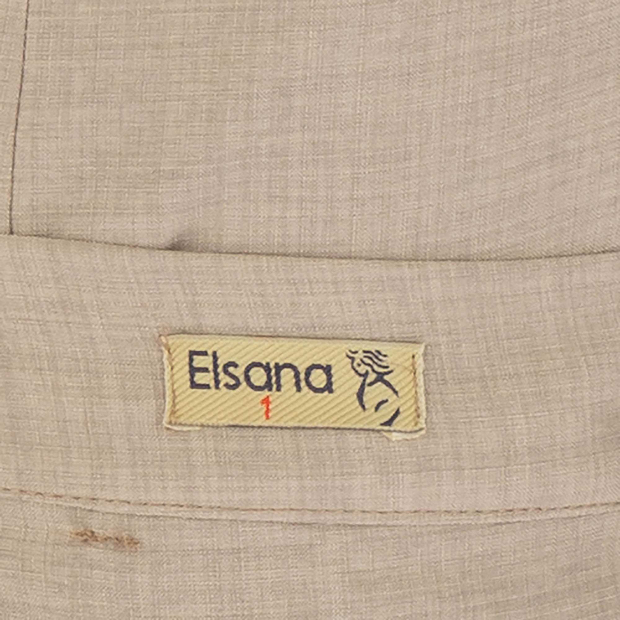 ست کت و شلوار زنانه خاکی مدل ژامانالسانا Elsana کد2299