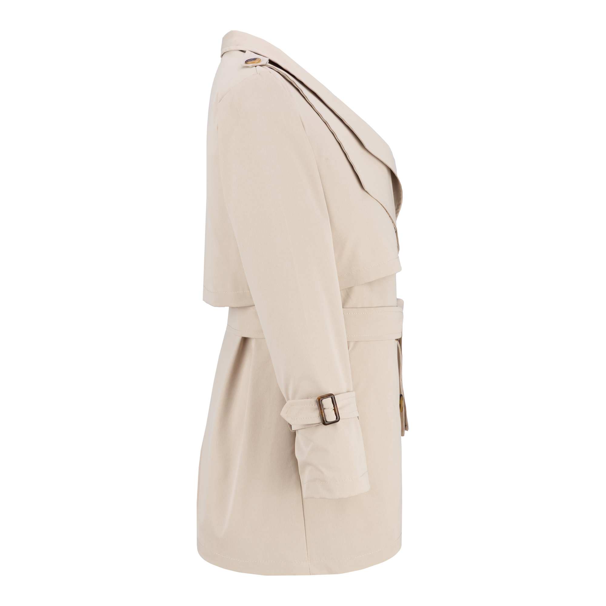 بارانی زنانه کرم مدل زرشامالسانا Elsana کد2300