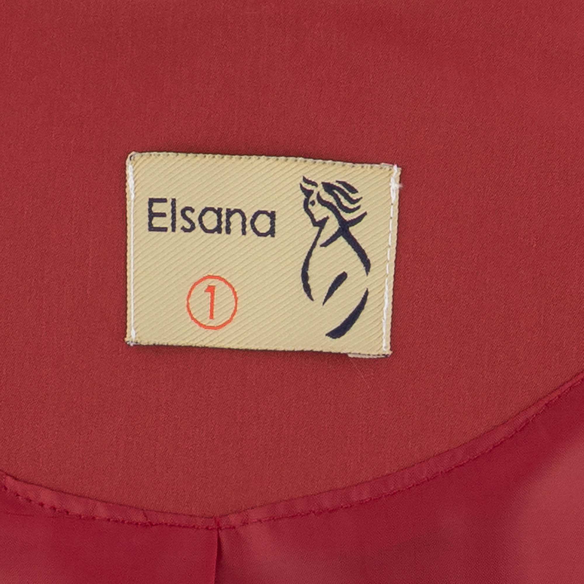 بارانی زنانه زرشکی مدل زرشامالسانا Elsana کد2300