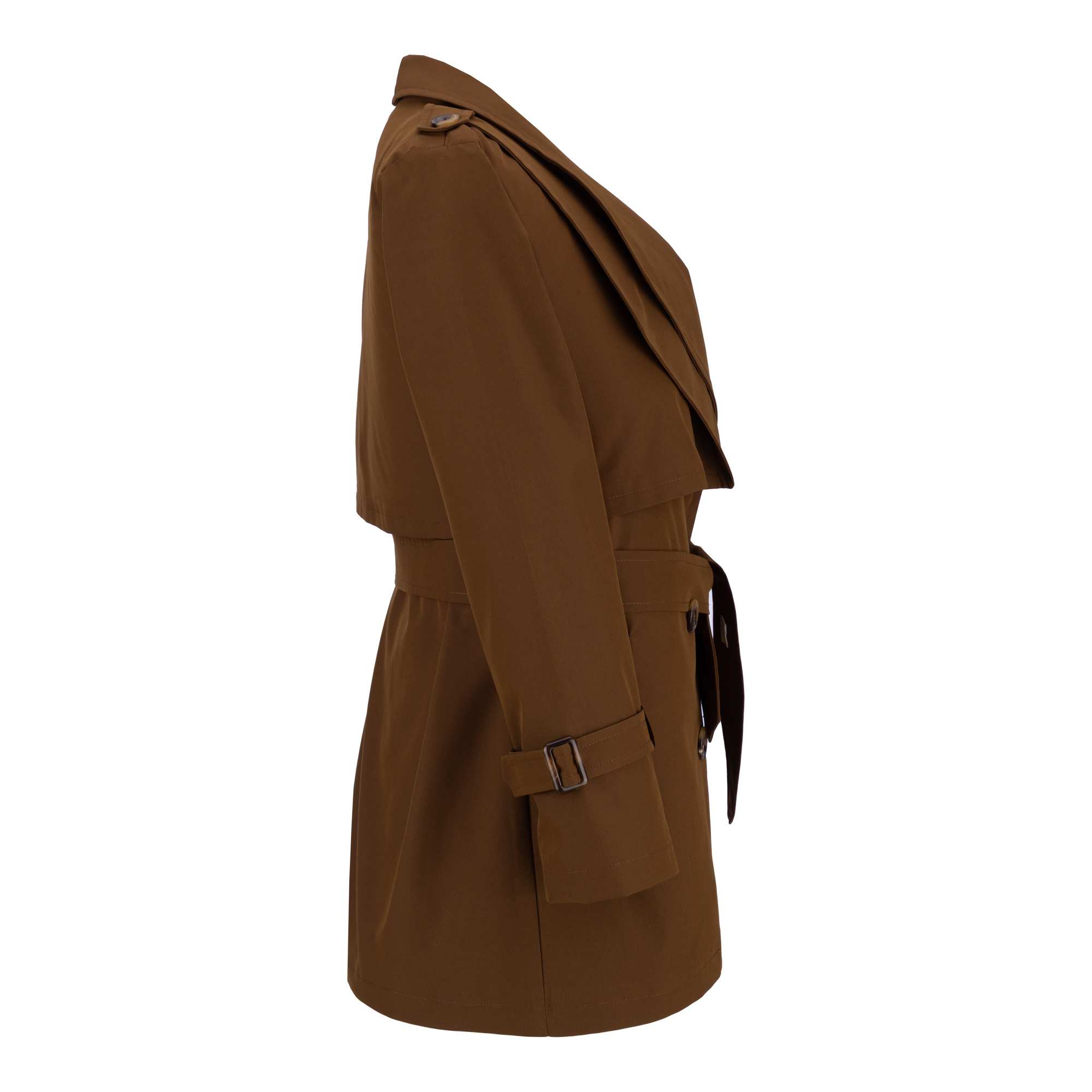 بارانی زنانه شتری مدل زرشامالسانا Elsana کد2300