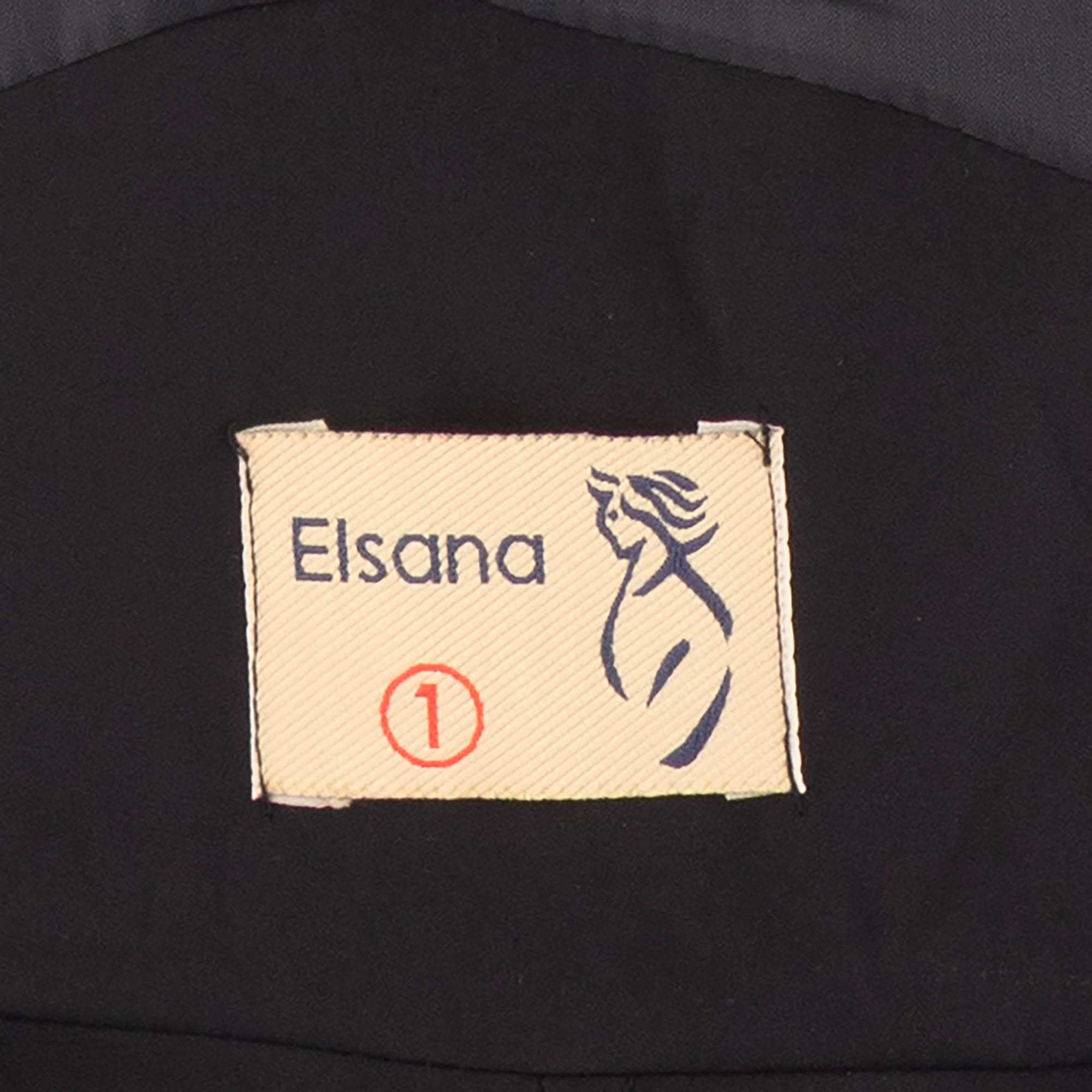 بارانی زنانه مشکی مدل هیوانالسانا Elsana کد2301