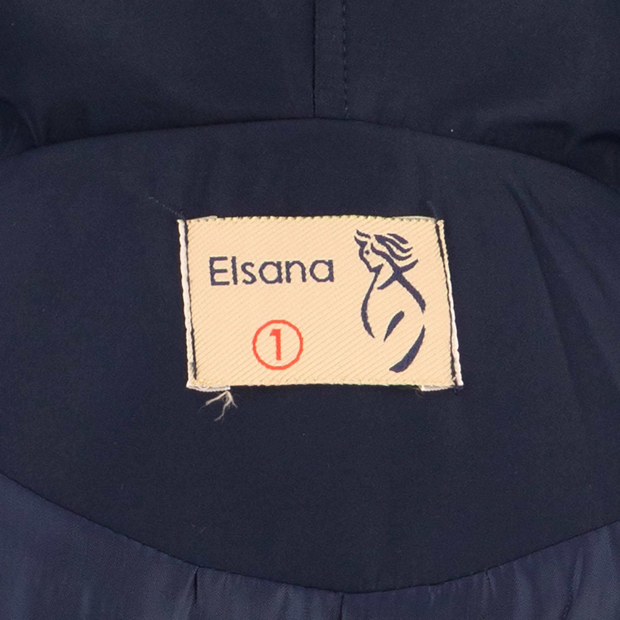 بارانی زنانه سرمه ای مدل هیوانالسانا Elsana کد2301