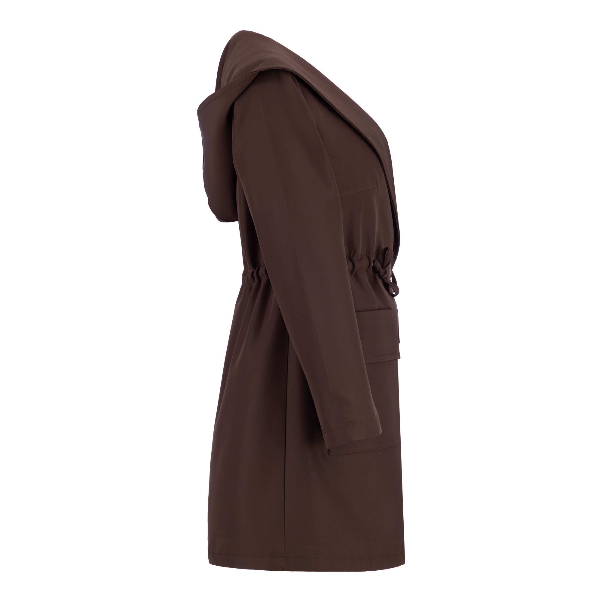 بارانی زنانه قهوه ای مدل هیوانالسانا Elsana کد2301