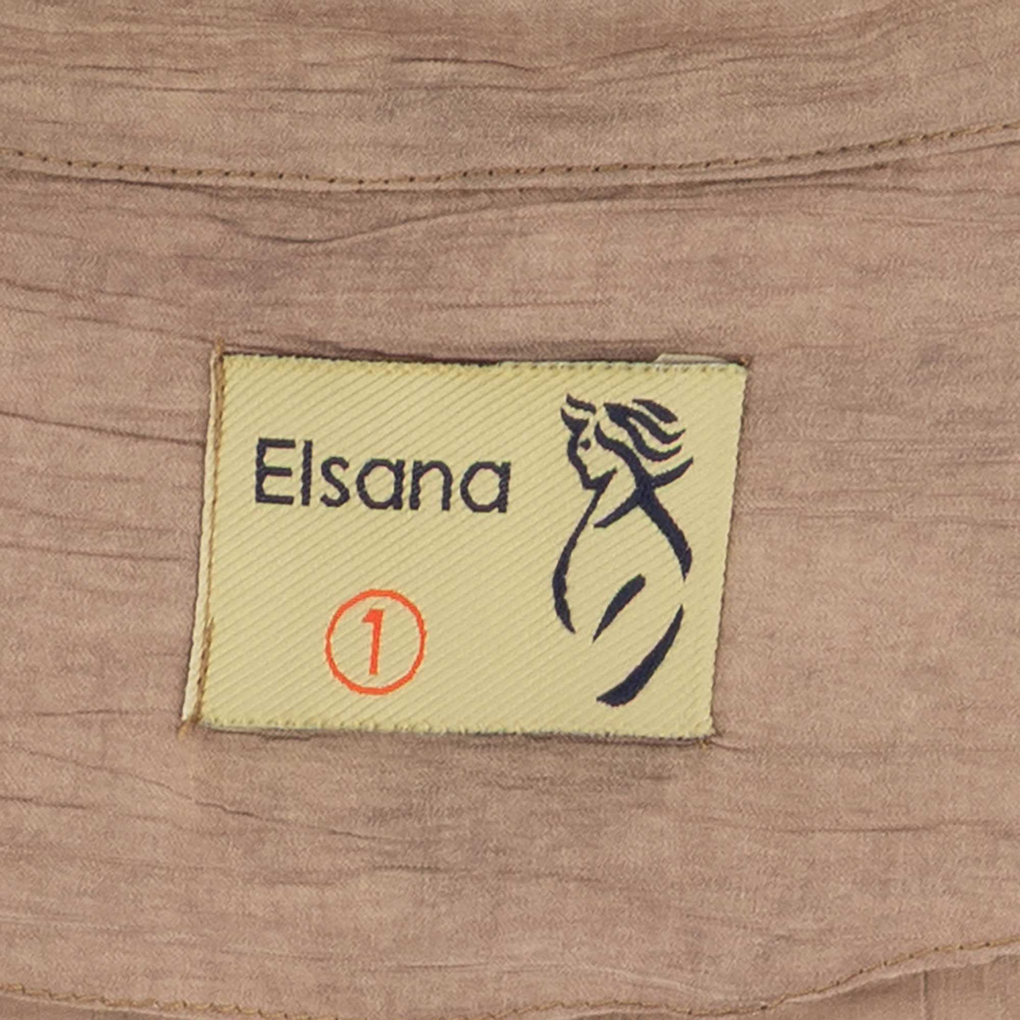 بلوز زنانه شکلاتی مدل شهدیسالسانا Elsana کد2302