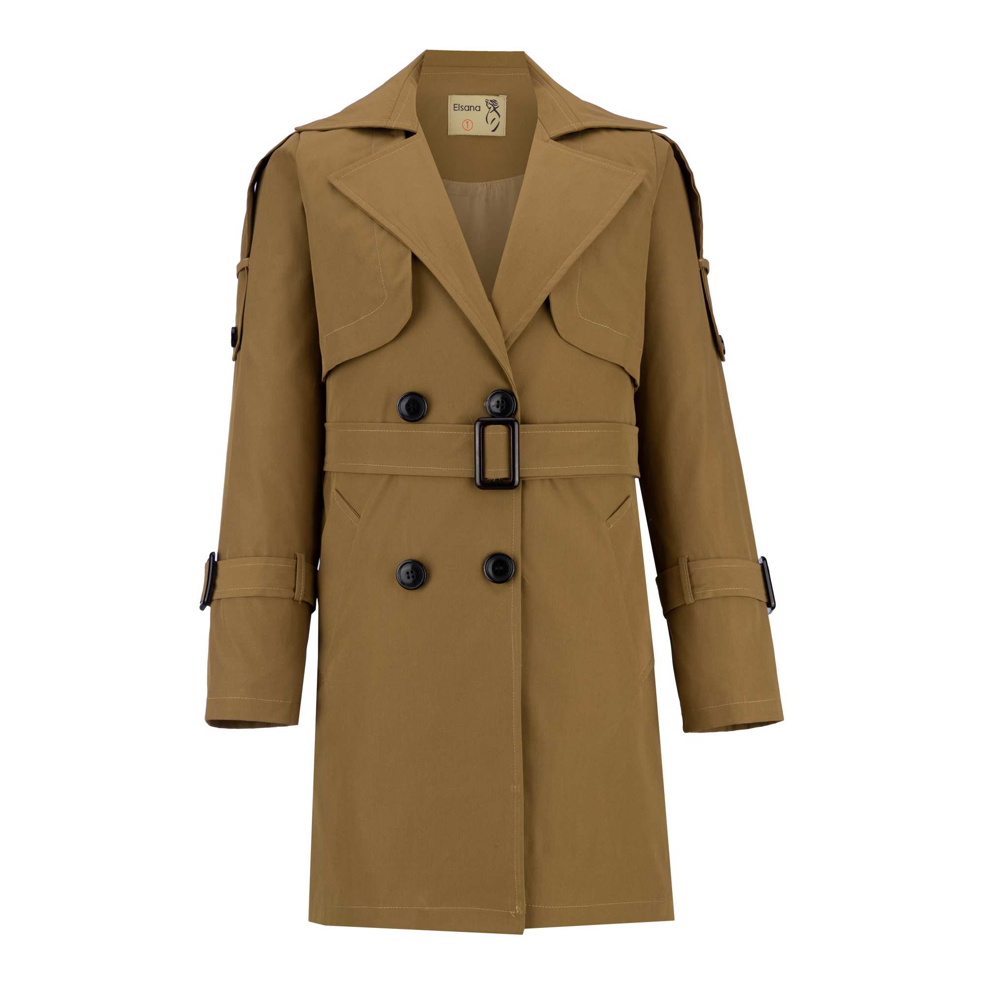 بارانی زنانه موکایی مدل نیکدلالسانا Elsana کد2303