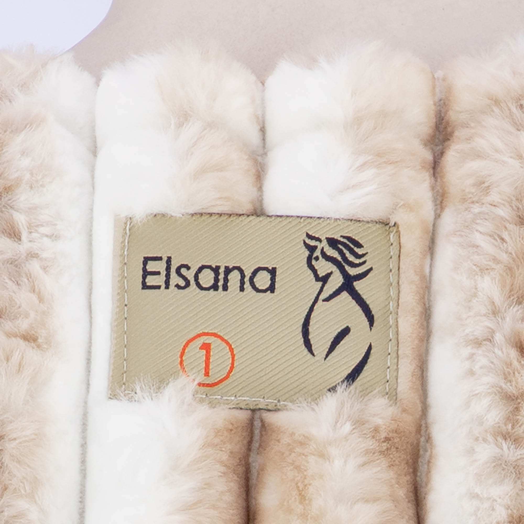 پالتو زنانه سفید مدل برفیالسانا Elsana کد2304