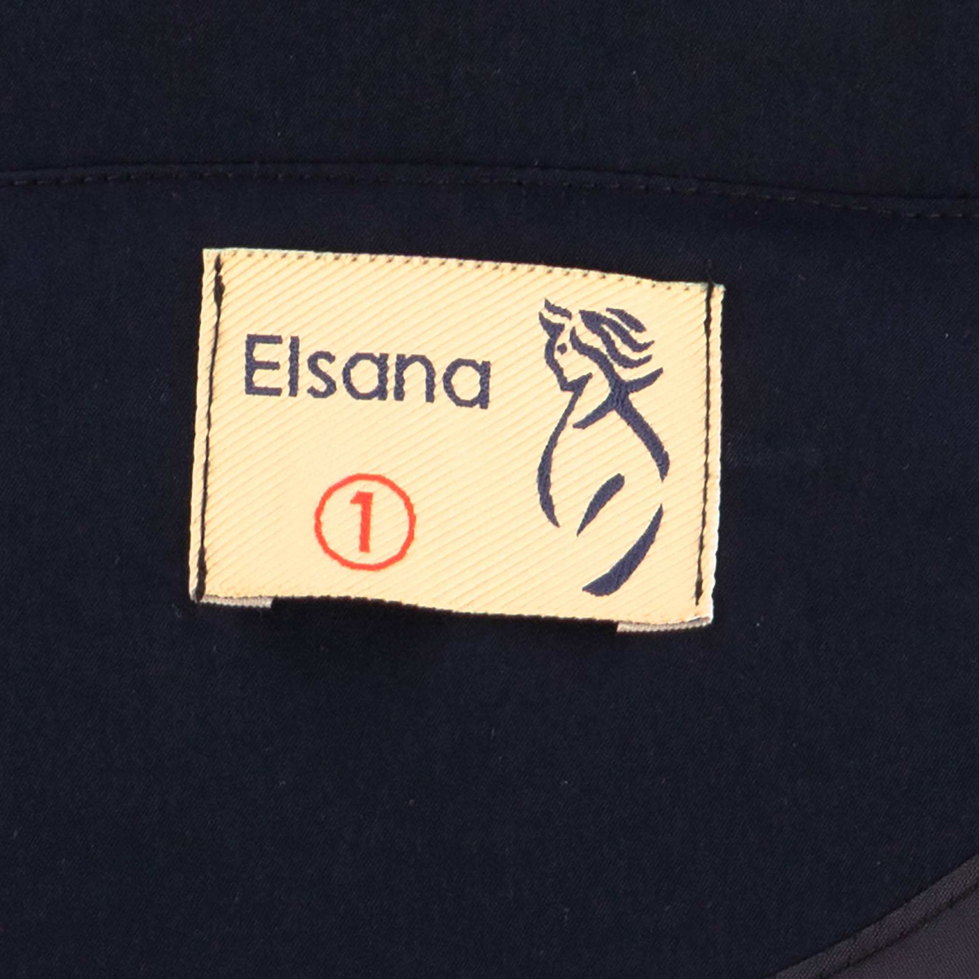 بارانی زنانه سرمه ای تیره مدل فرنوشاالسانا Elsana کد2306