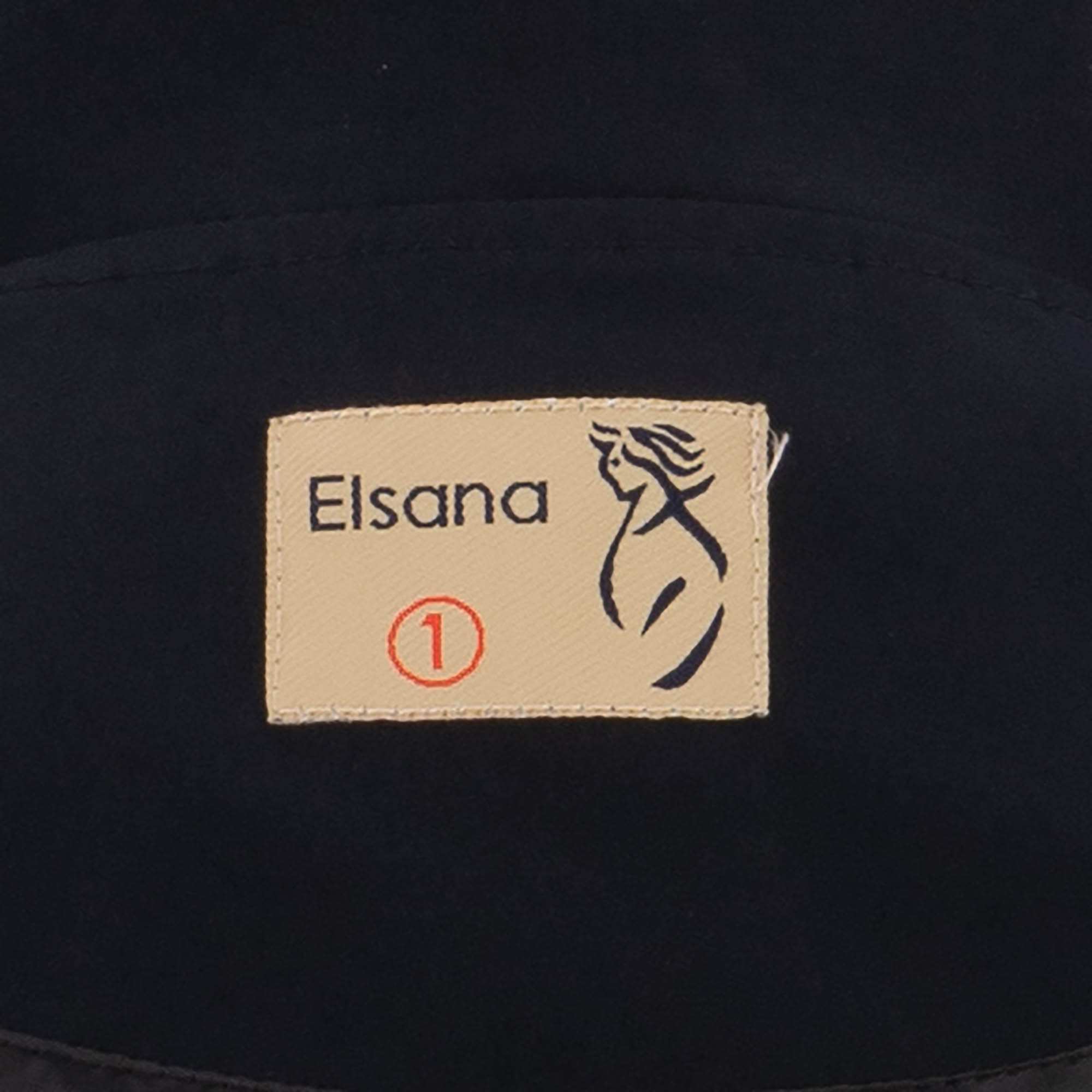 بارانی بلند زنانه سرمه ای تیره مدل راوشالسانا Elsana کد2305