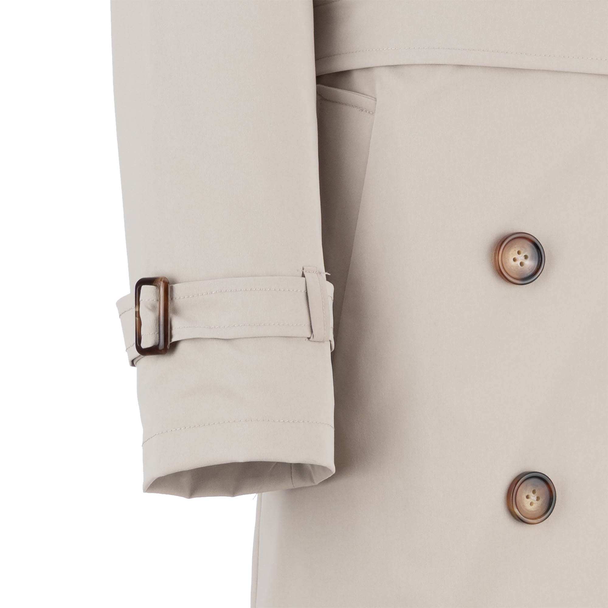 بارانی بلند زنانه استخوانی مدل لاریساالسانا Elsana کد2309