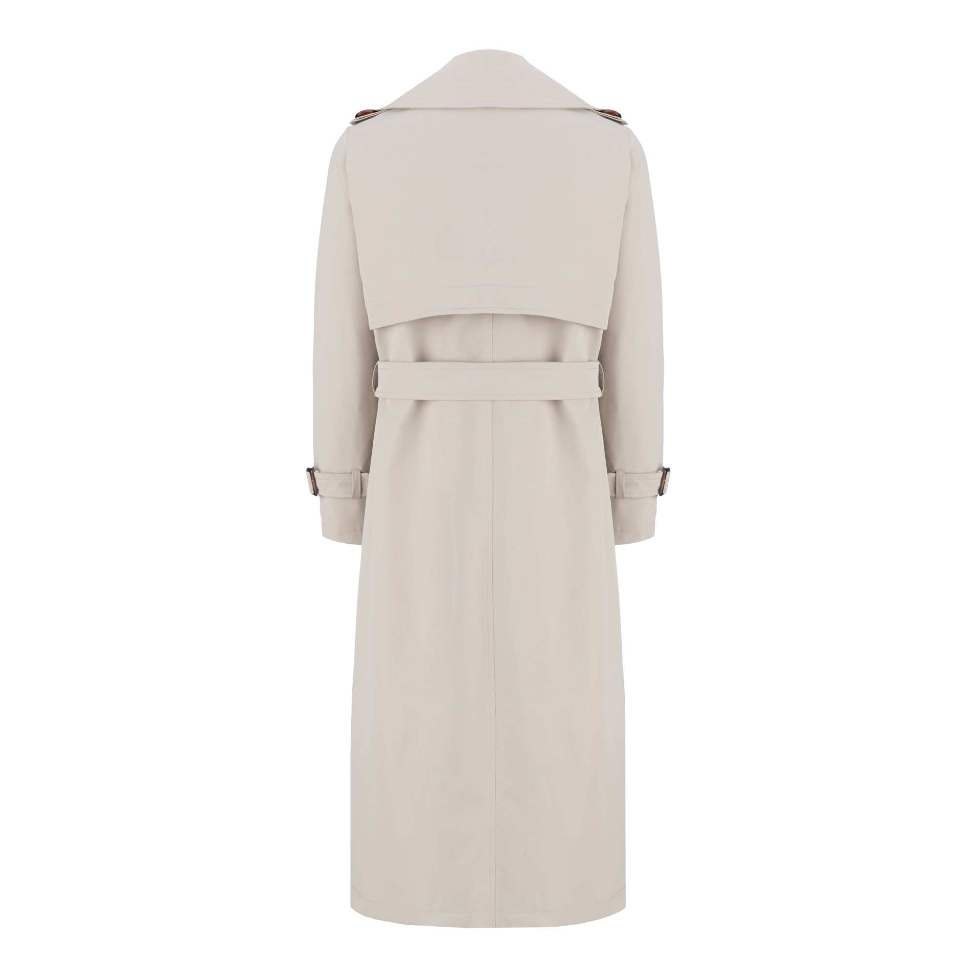 بارانی بلند زنانه استخوانی مدل لاریساالسانا Elsana کد2309