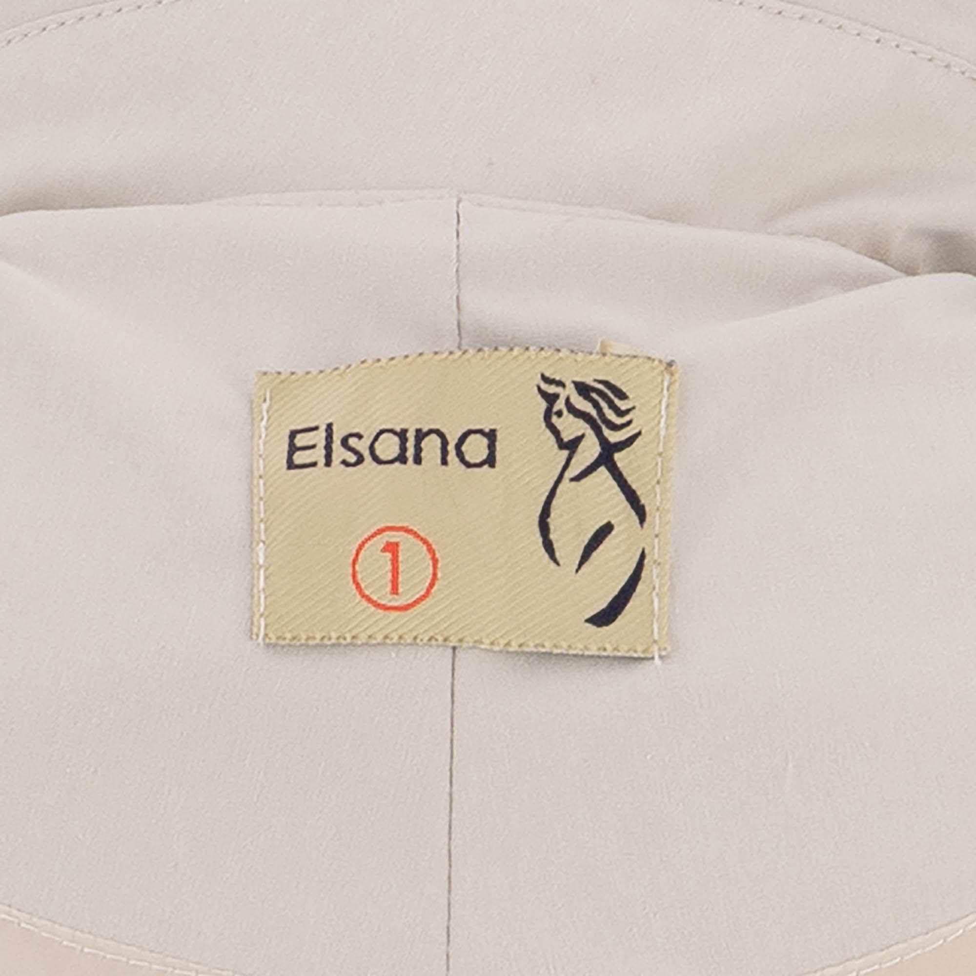 بارانی بلند زنانه استخوانی مدل لاریساالسانا Elsana کد2309