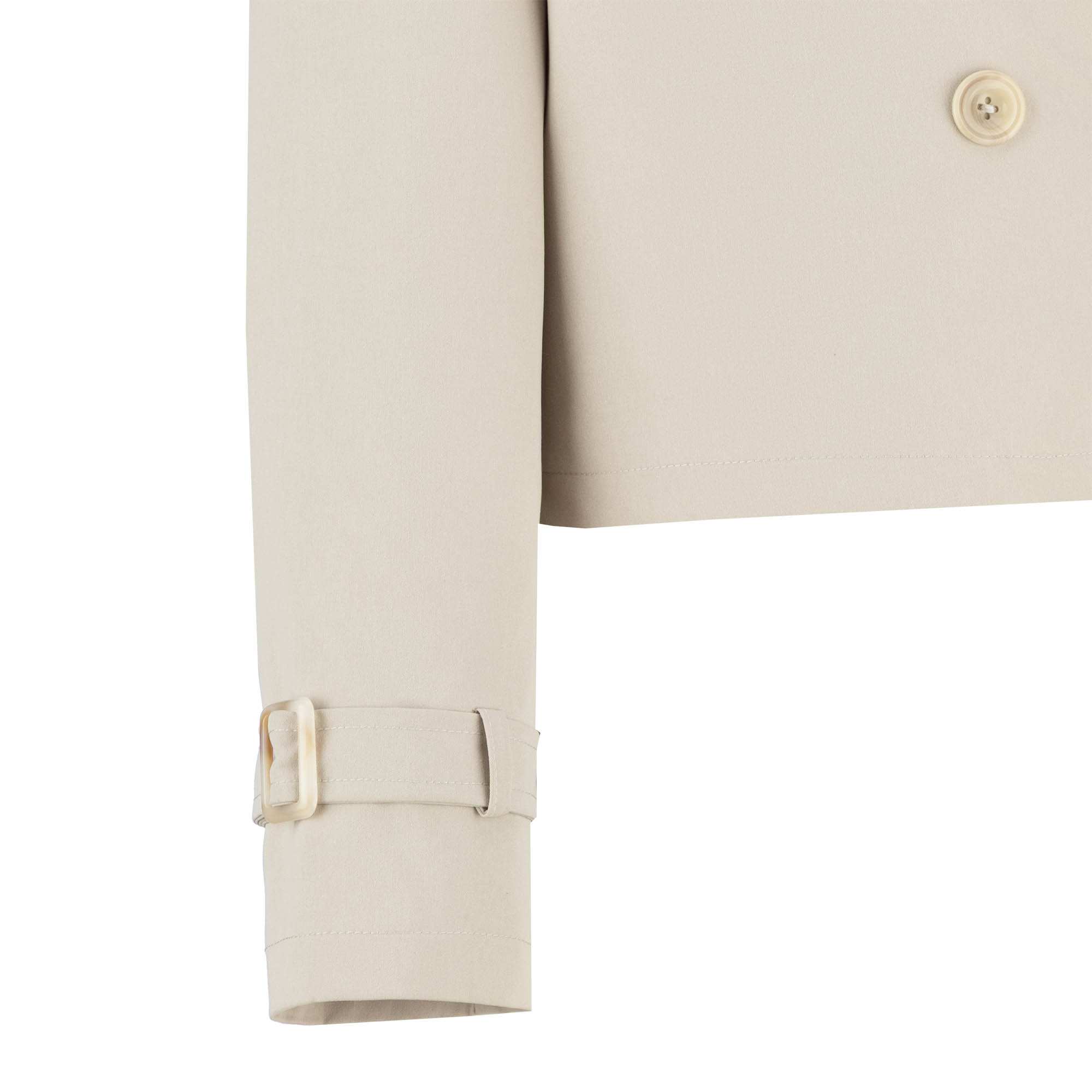 ست بارانی کت و سارافون زنانه استخوانی مدل مینلالسانا Elsana کد2310