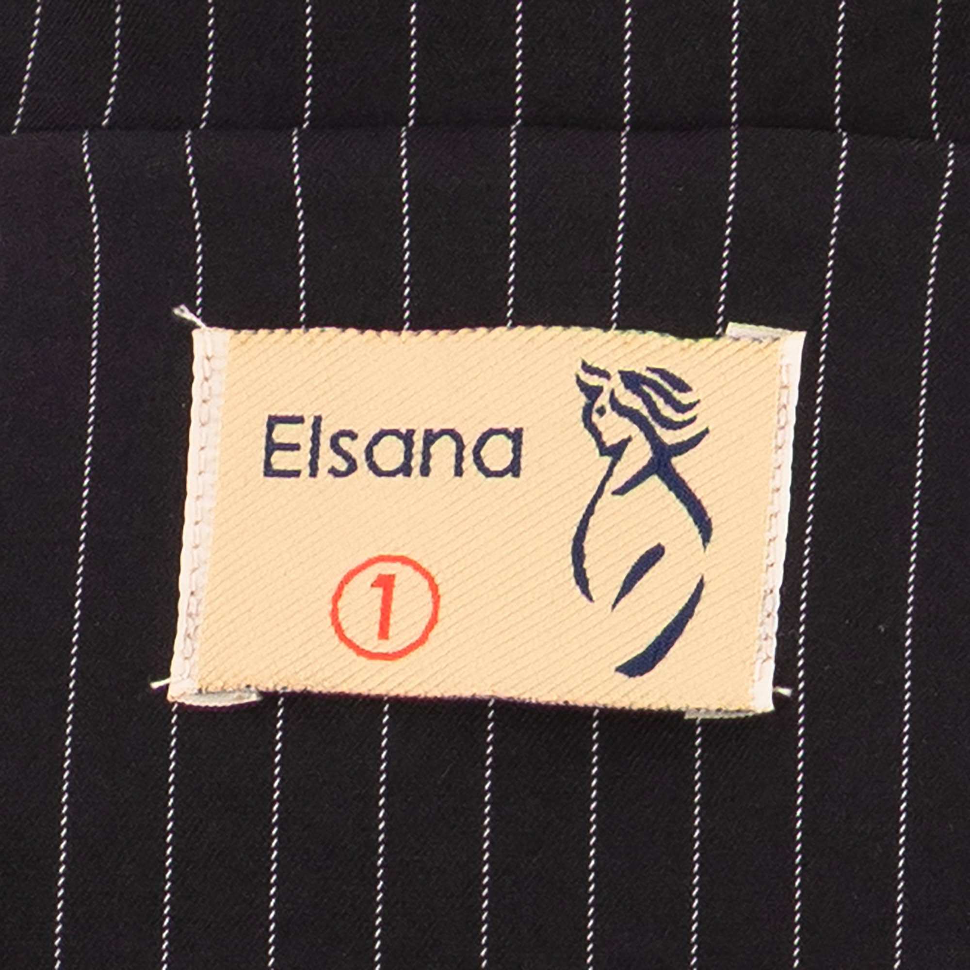 ست کت و شلوار زنانه مشکی مدل ژانیاالسانا Elsana کد2311