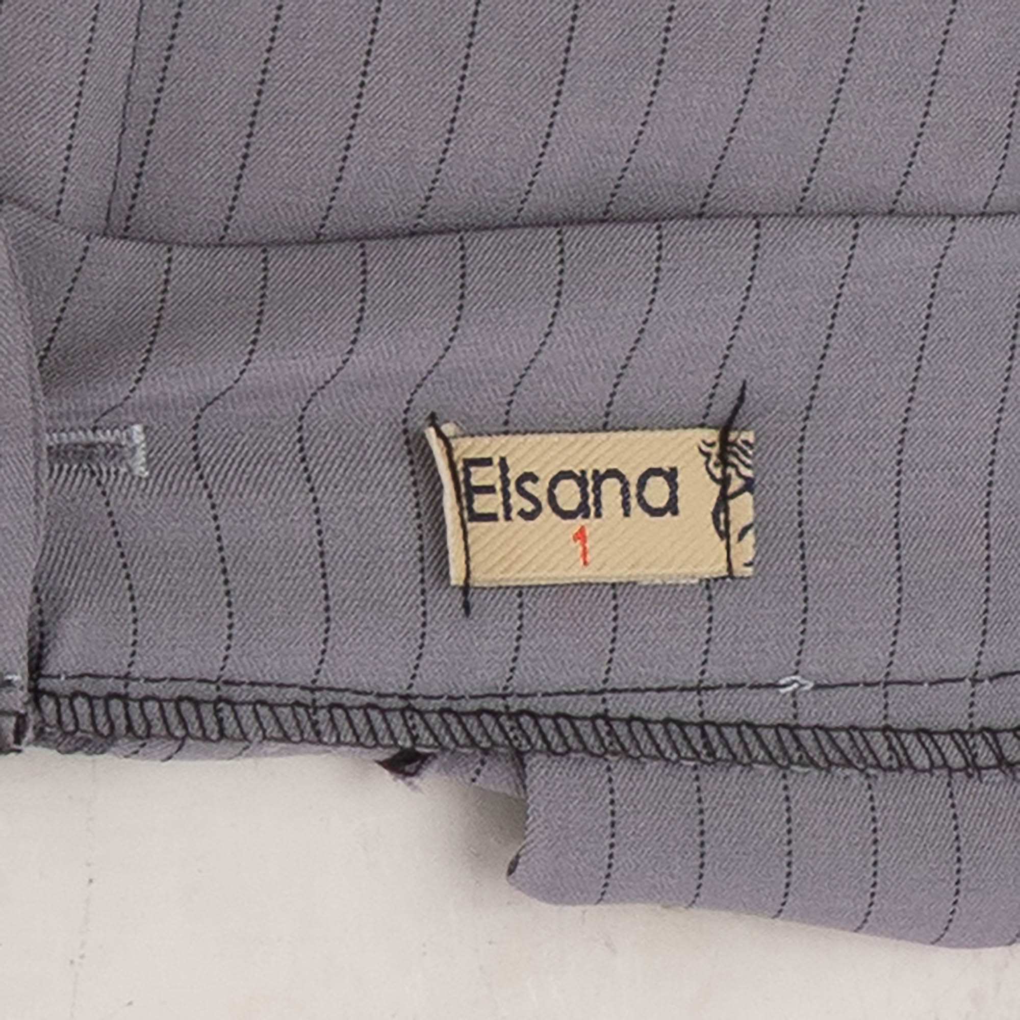 ست کت و شلوار زنانه طوسی فیلی مدل ژانیاالسانا Elsana کد2311