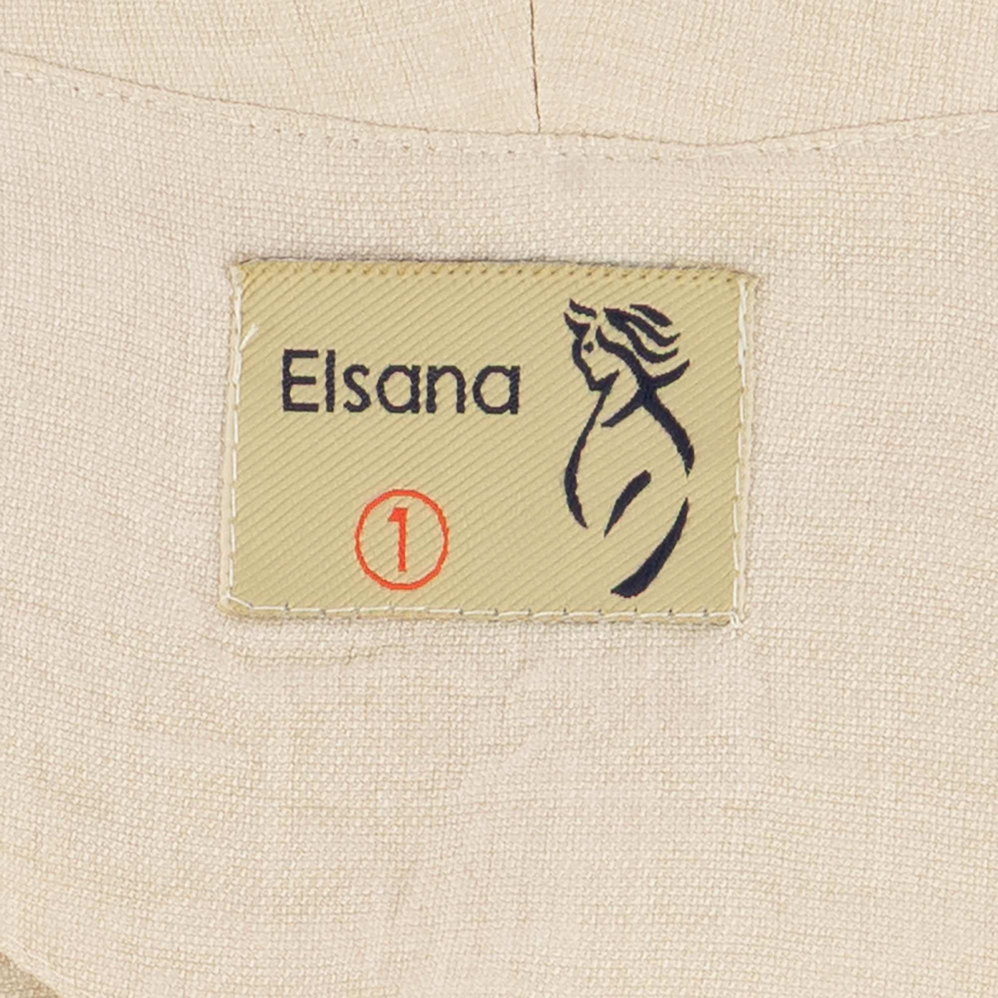 ست شومیز و دامن و کمربند زنانه کرم مدل هانیسالسانا Elsana کد2312