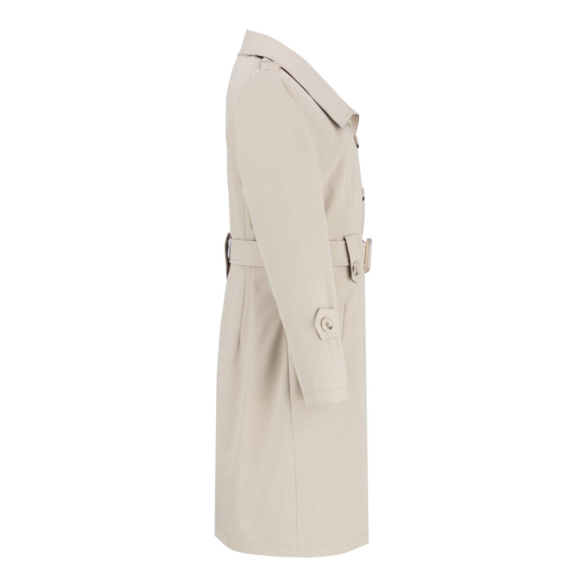 بارانی بلند زنانه استخوانی مدل ژیانوالسانا Elsana کد2313