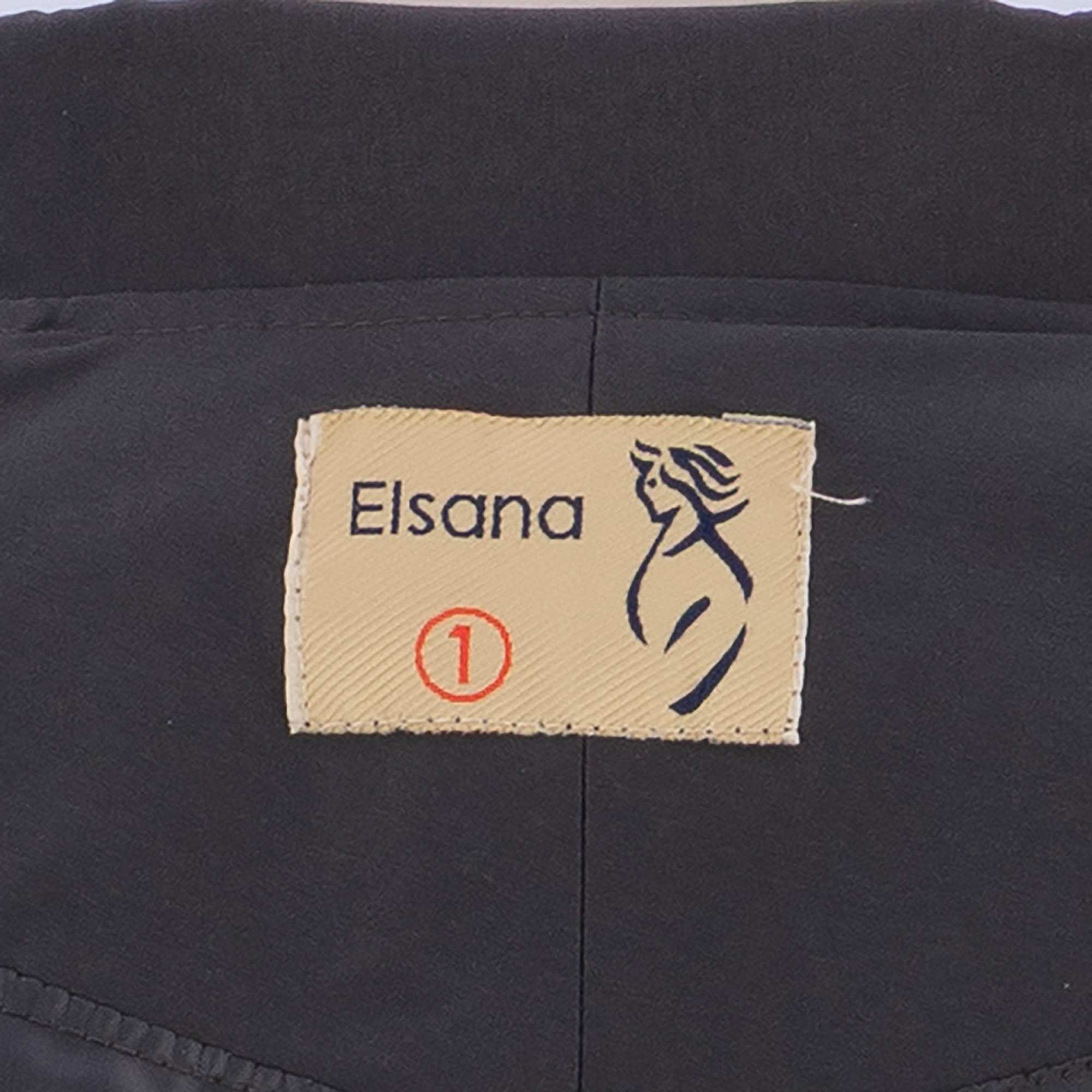 بارانی بلند زنانه نوک مدادی مدل سایداالسانا Elsana کد2316