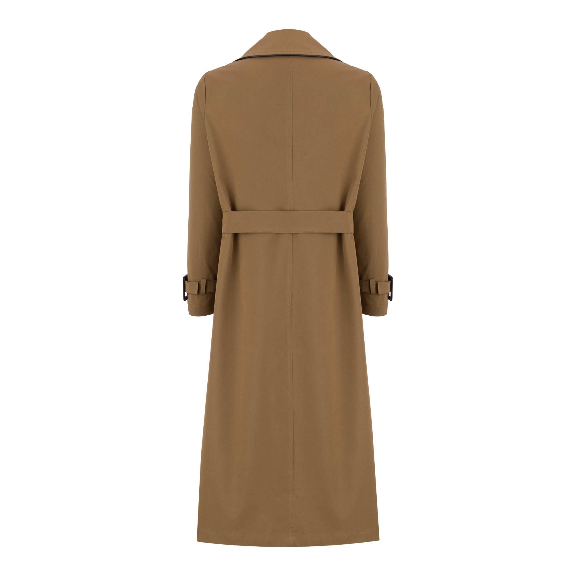 بارانی بلند زنانه موکایی مدل سایداالسانا Elsana کد2316