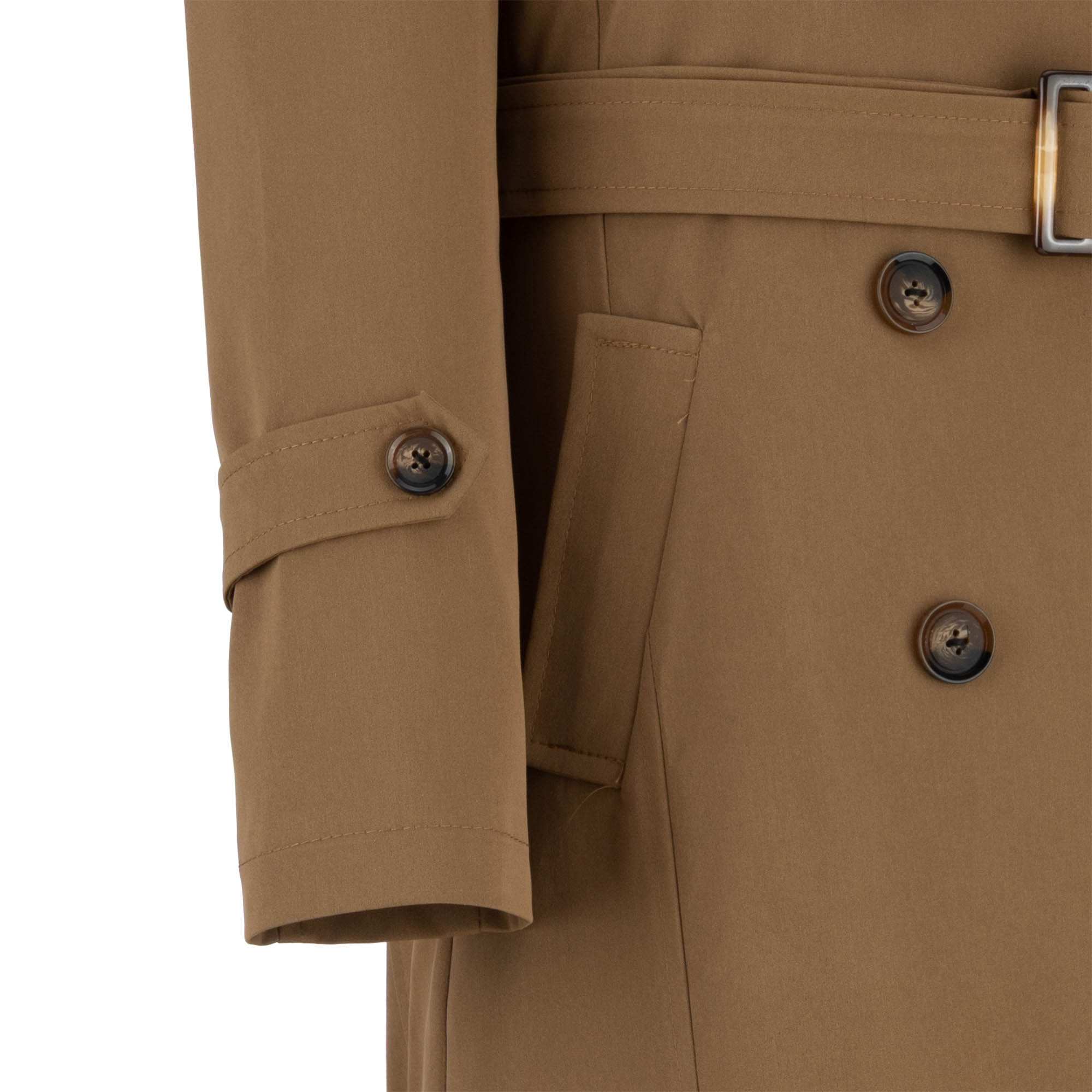 بارانی بلند زنانه موکایی مدل تابندهالسانا Elsana کد2317